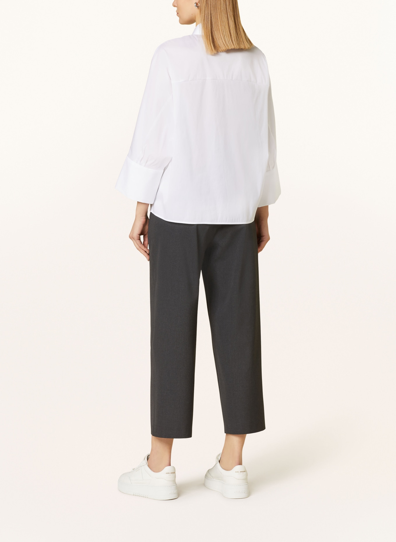 JOOP! Shirt blouse with 3/4 sleeves, Color: WHITE (Image 3)