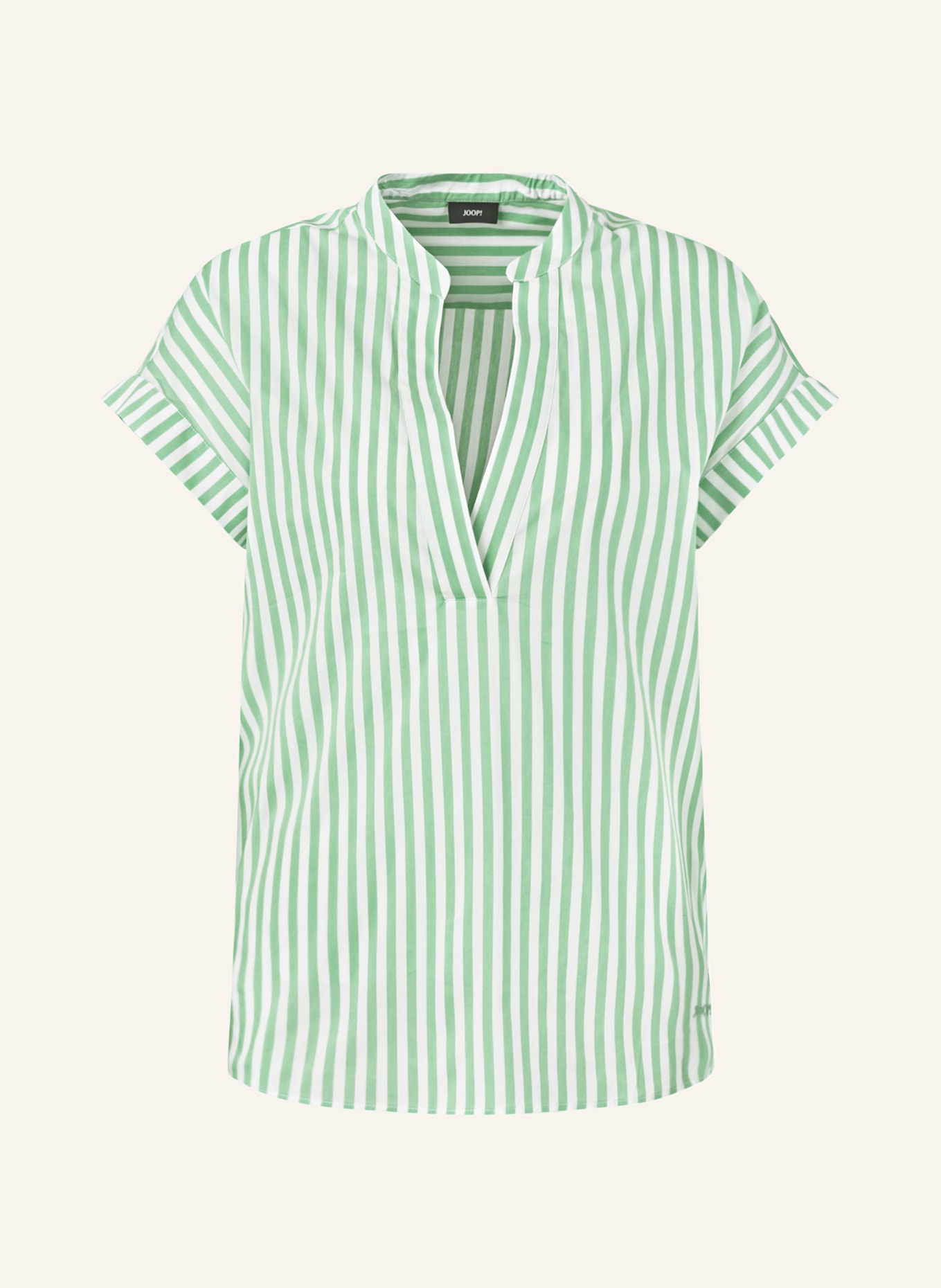 JOOP! Blouse top, Color: WHITE/ GREEN (Image 1)
