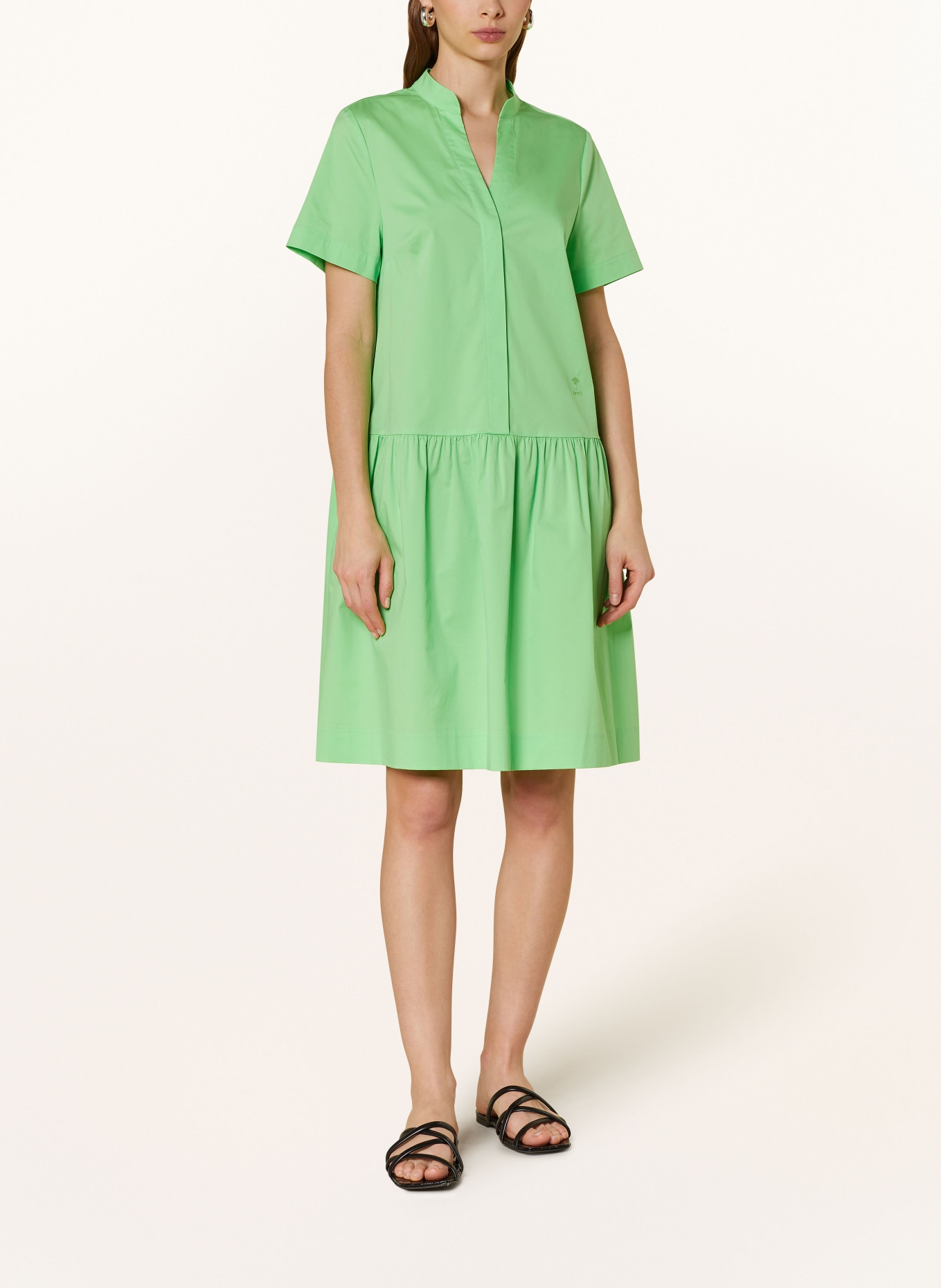 JOOP! Dress with ruffles, Color: NEON GREEN (Image 2)