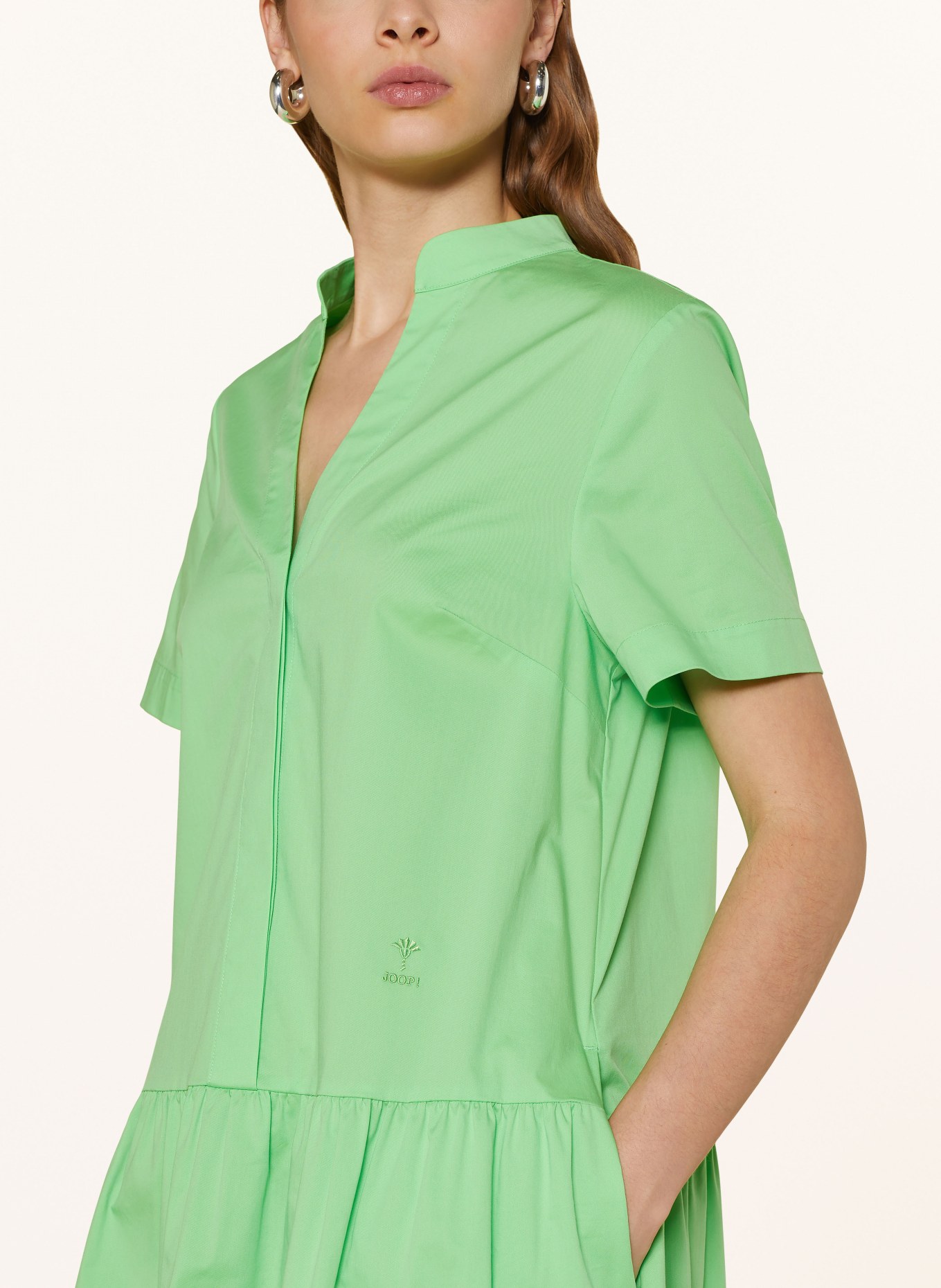 JOOP! Dress with ruffles, Color: NEON GREEN (Image 4)