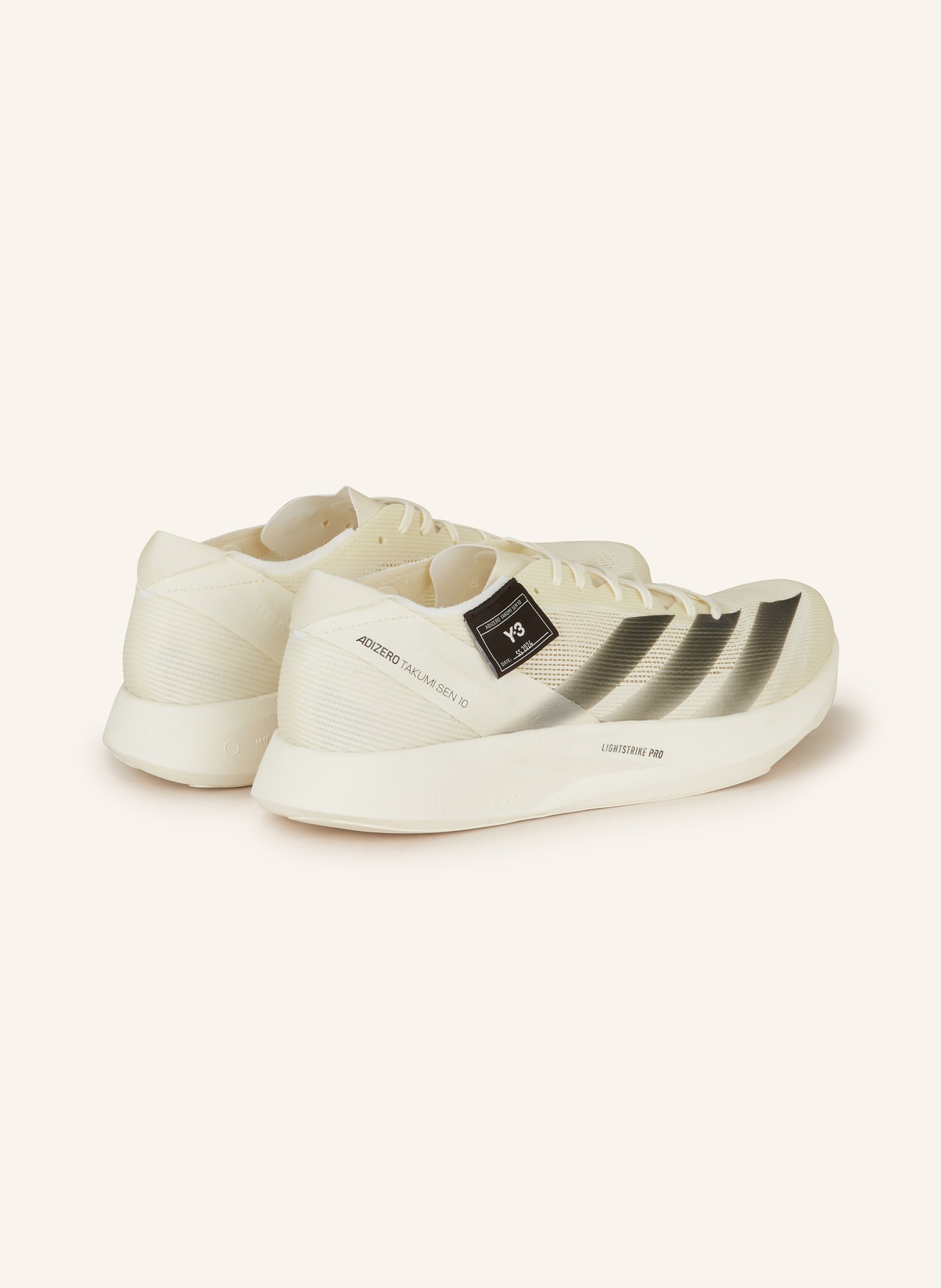 Y-3 Running shoes TAKUMI SEN 10, Color: WHITE/ BLACK (Image 2)