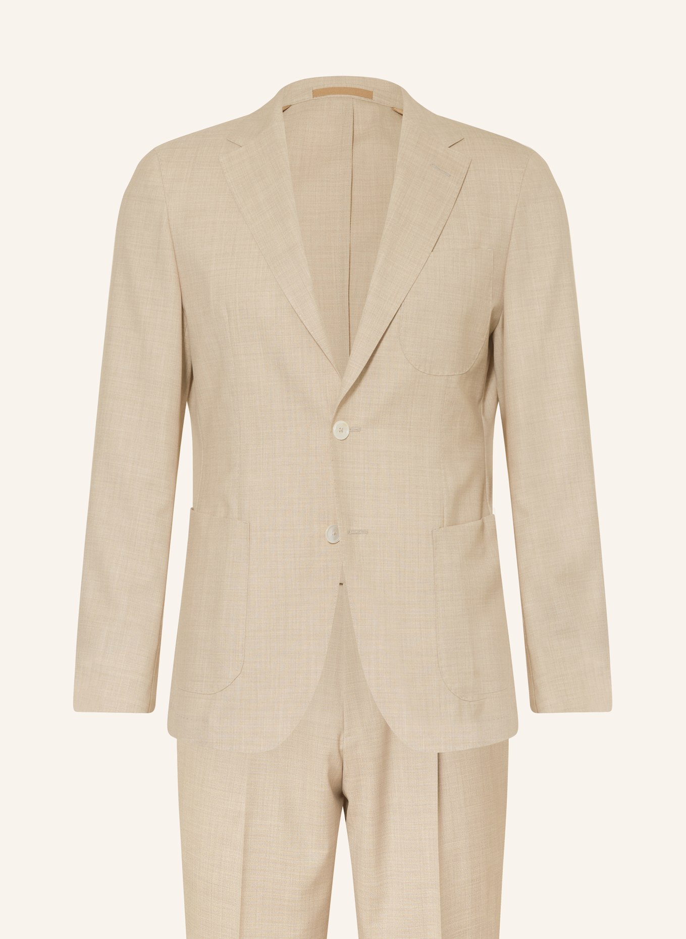 BOSS Anzug HESTON Slim Fit, Farbe: BEIGE (Bild 1)