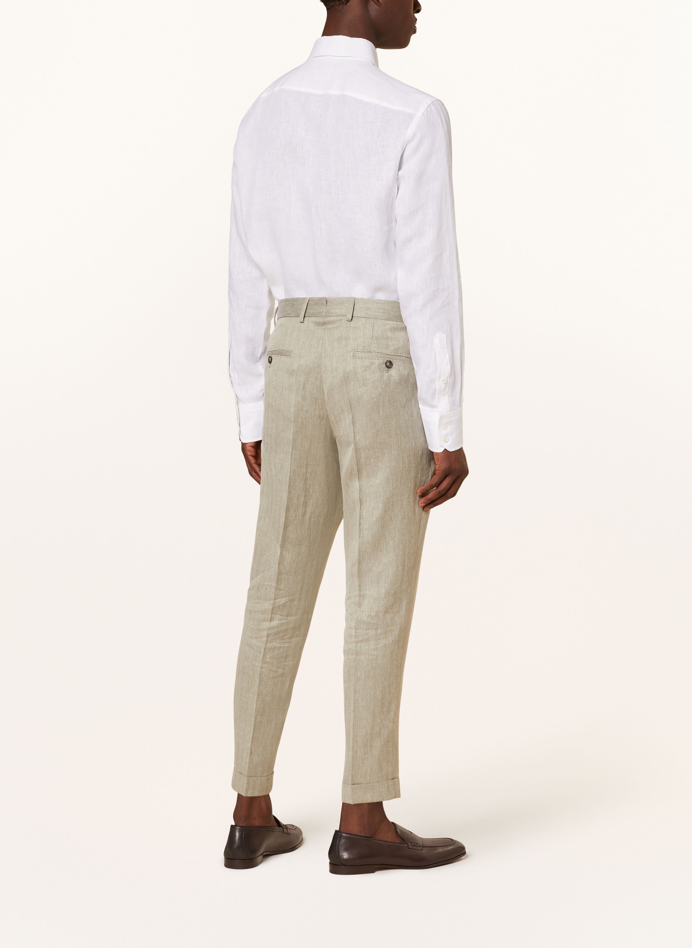 BOSS Linen shirt JAKE regular fit, Color: WHITE (Image 3)