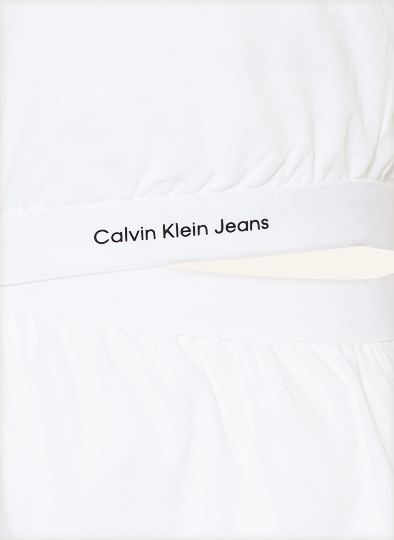 Calvin Klein Kleid mit Cut-out, Farbe: WEISS (Bild 3)