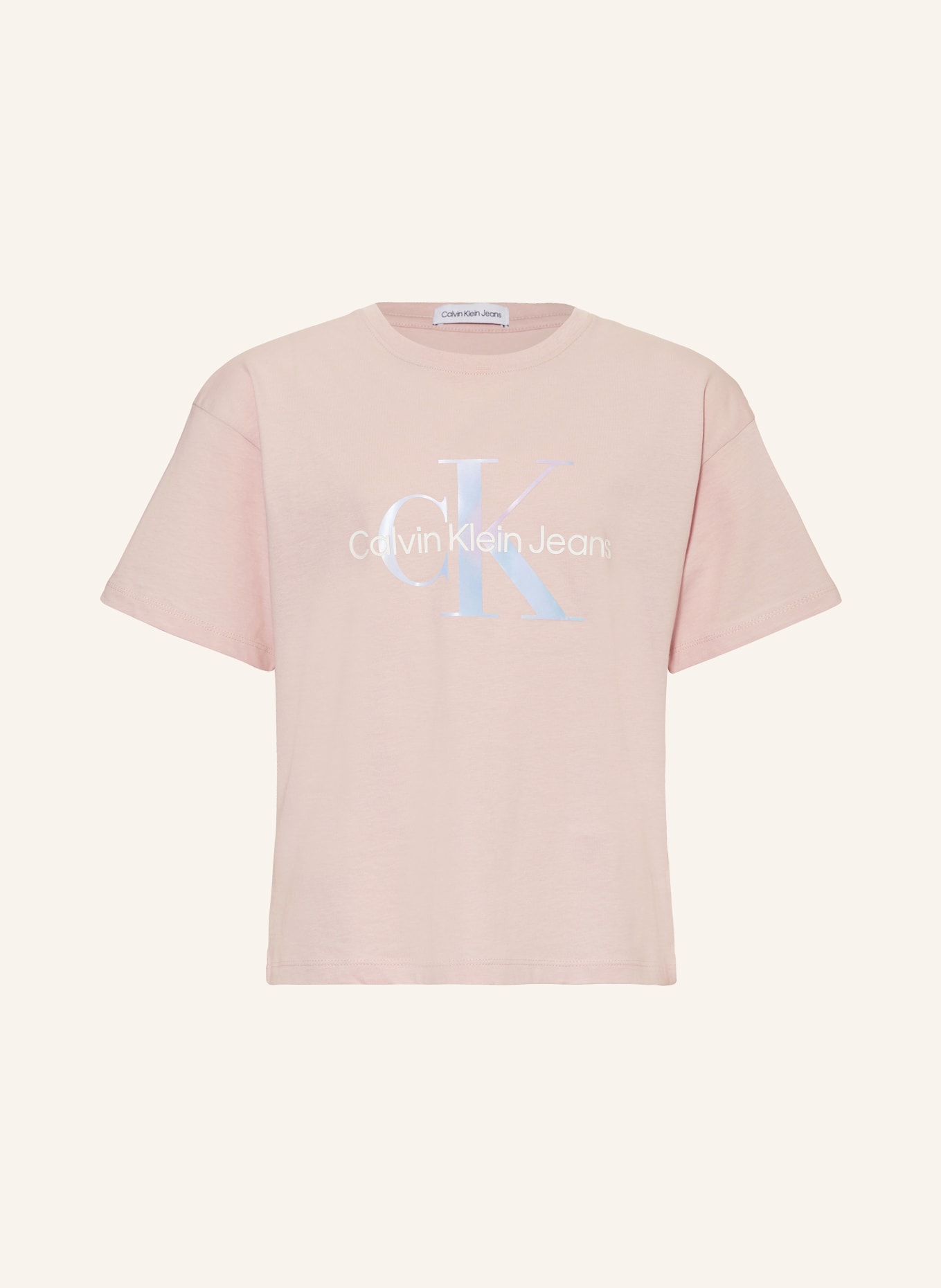 Calvin Klein T-shirt, Kolor: JASNORÓŻOWY (Obrazek 1)