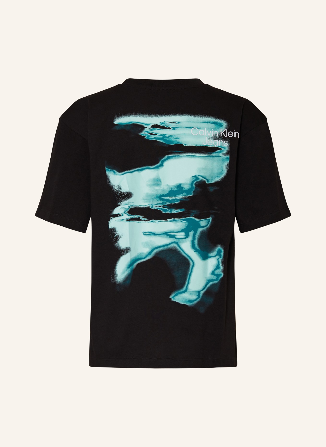 Calvin Klein T-shirt, Kolor: CZARNY (Obrazek 2)