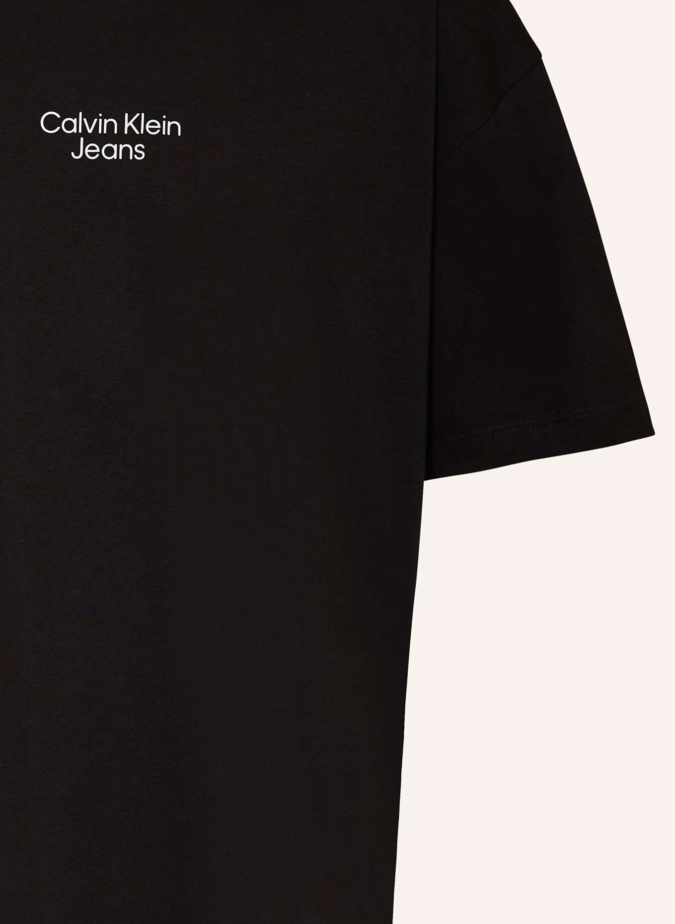 Calvin Klein Tričko, Barva: ČERNÁ (Obrázek 3)