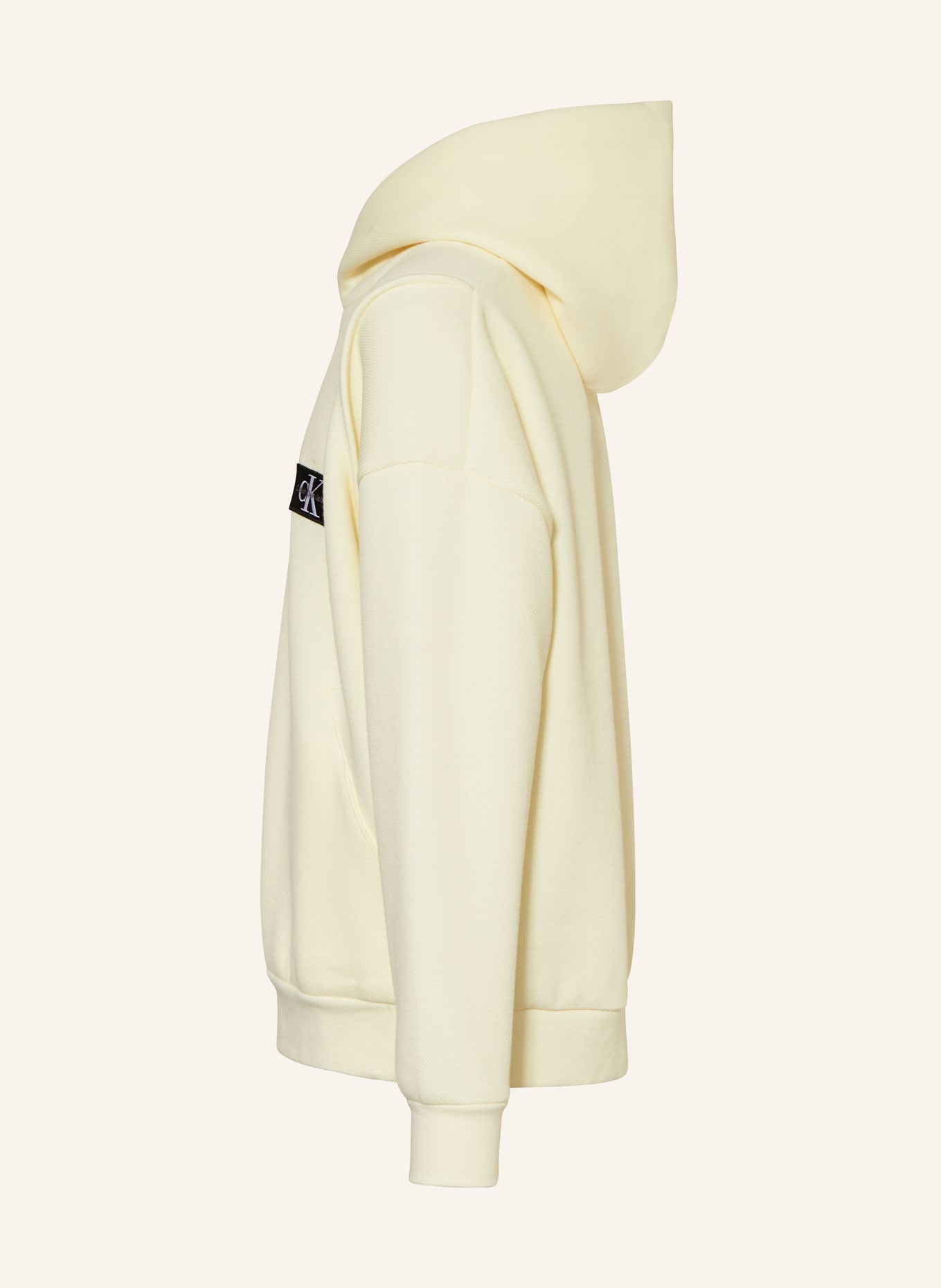 Calvin Klein Mikina s kapucí z piké, Barva: TMAVĚ ŽLUTÁ (Obrázek 4)