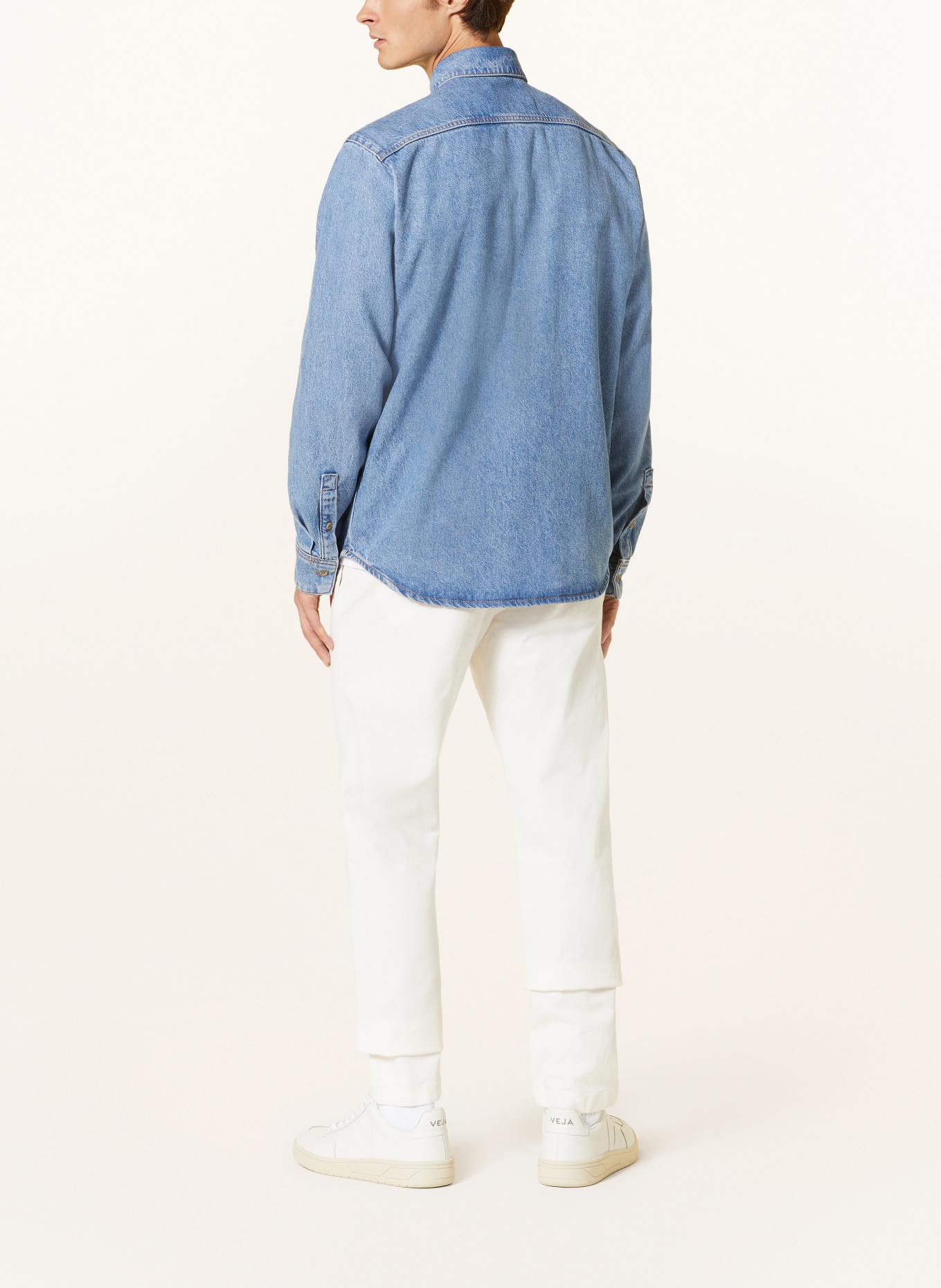 Marc O'Polo Jeanshemd Regular Fit, Farbe: BLAU (Bild 3)