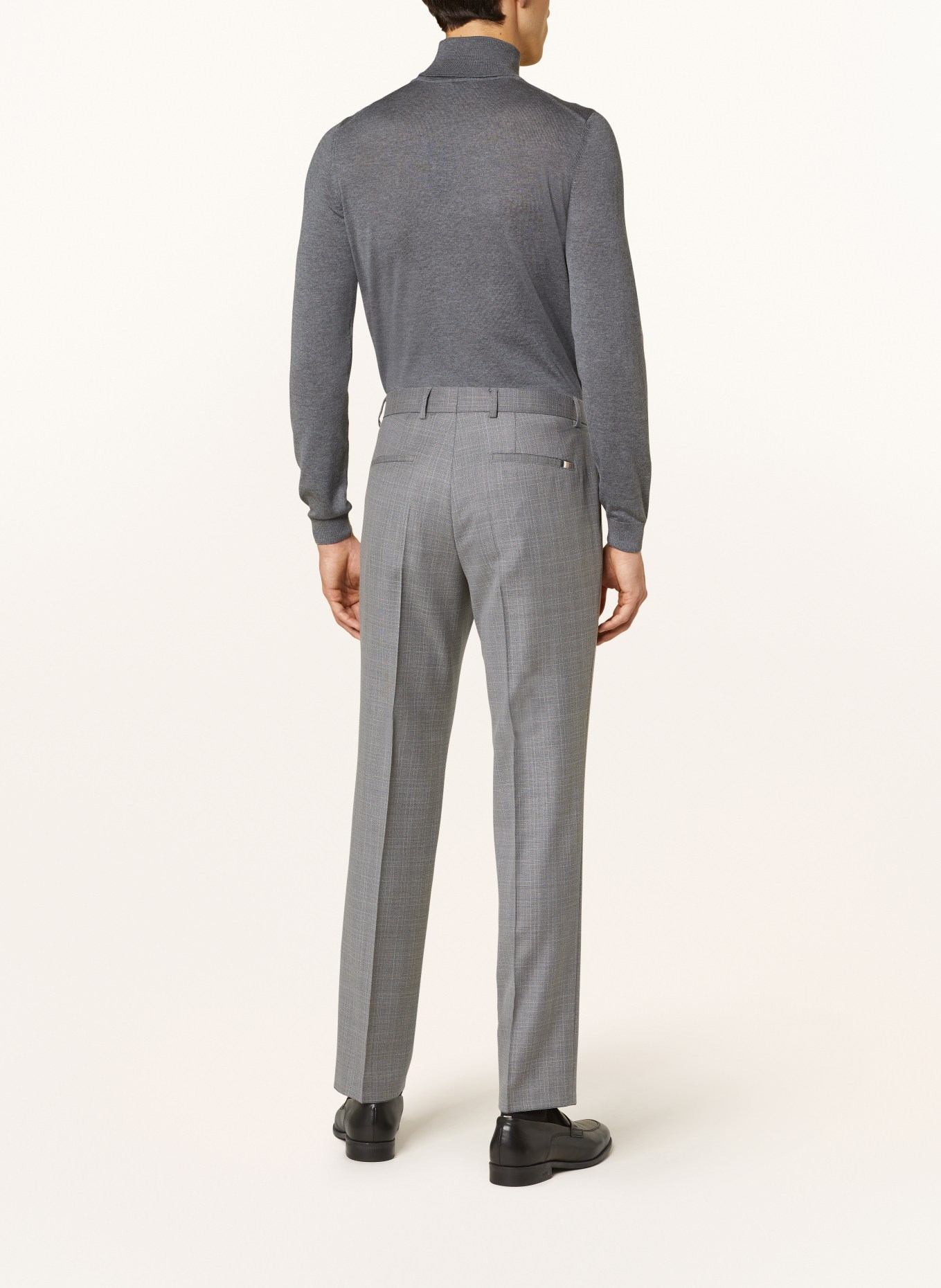 BOSS Suit trousers LENON regular fit, Color: 041 SILVER (Image 4)
