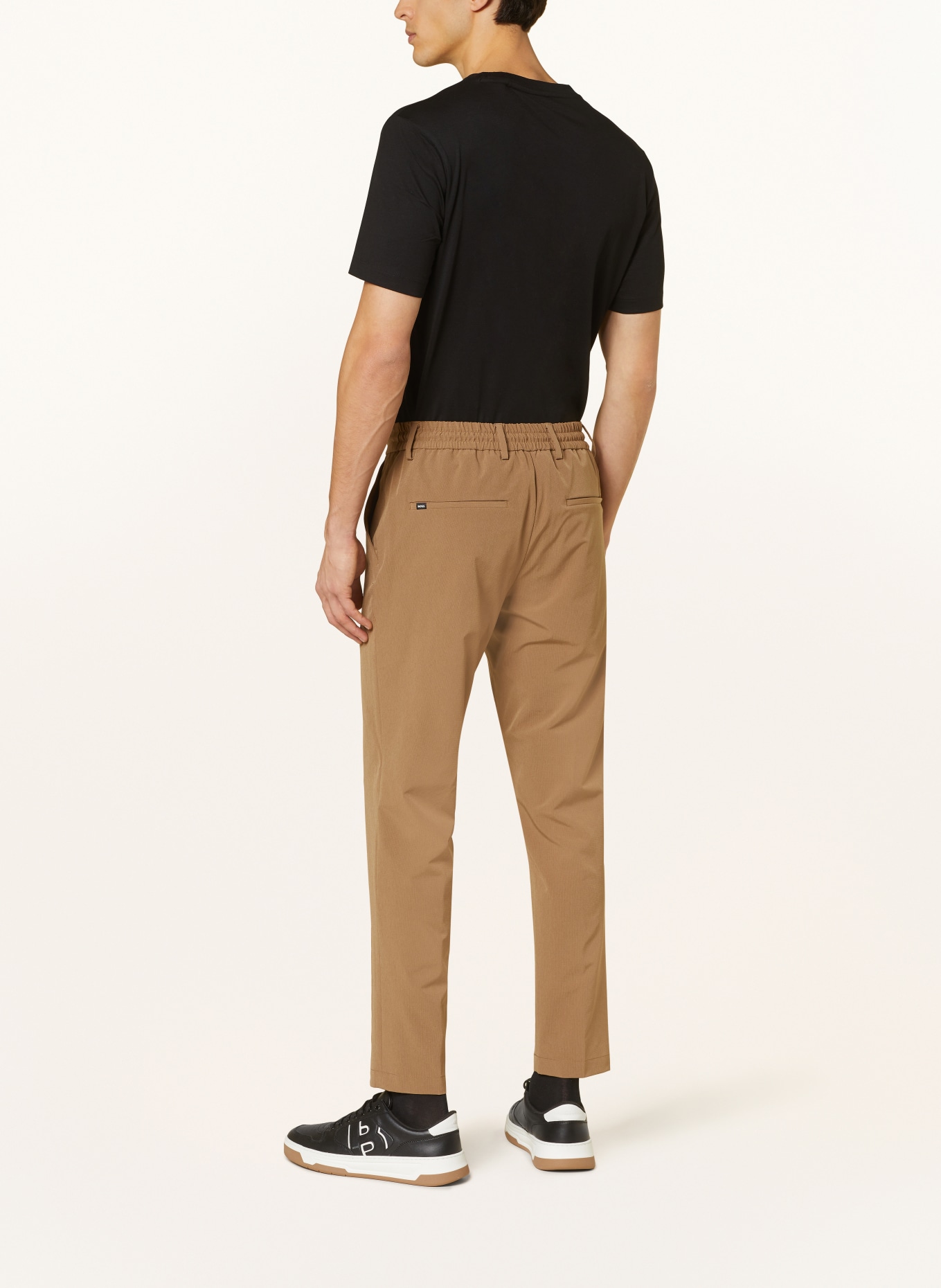 BOSS Suit trousers GENIUS slim fit, Color: 249 OPEN BROWN (Image 4)