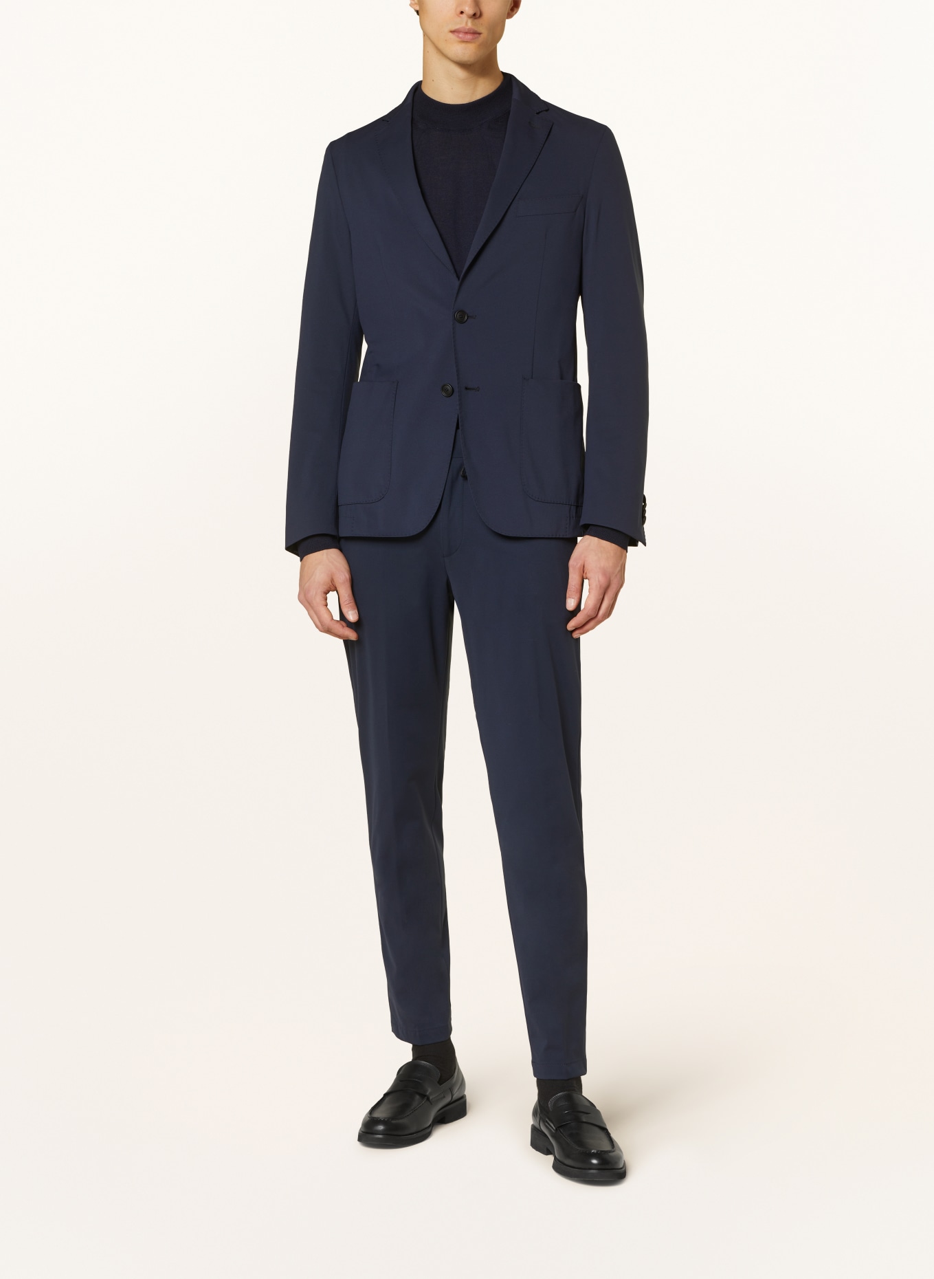BOSS Suit jacket HANRY extra slim fit made of jersey, Color: DARK BLUE (Image 2)