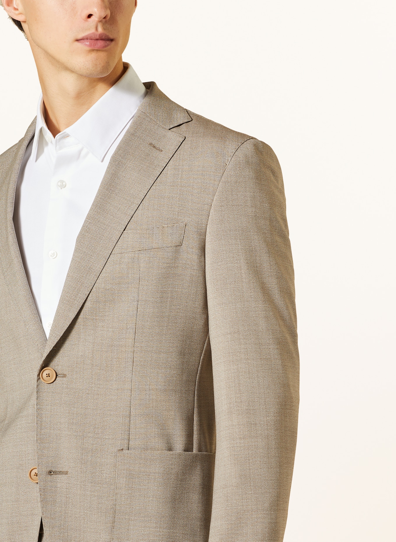 BOSS Suit jacket HUGE slim fit, Color: 271 LIGHT BEIGE (Image 5)