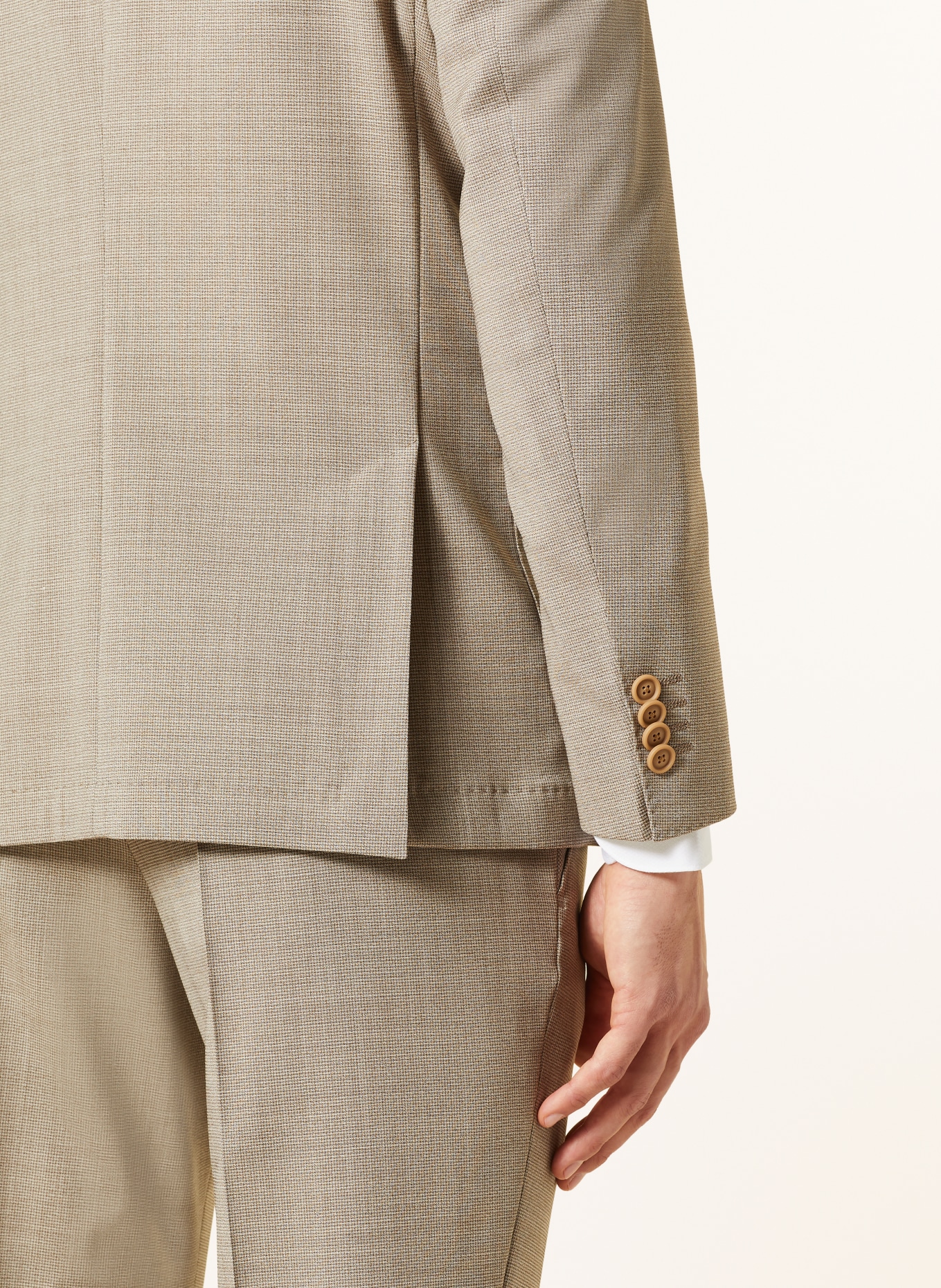 BOSS Suit jacket HUGE slim fit, Color: 271 LIGHT BEIGE (Image 6)