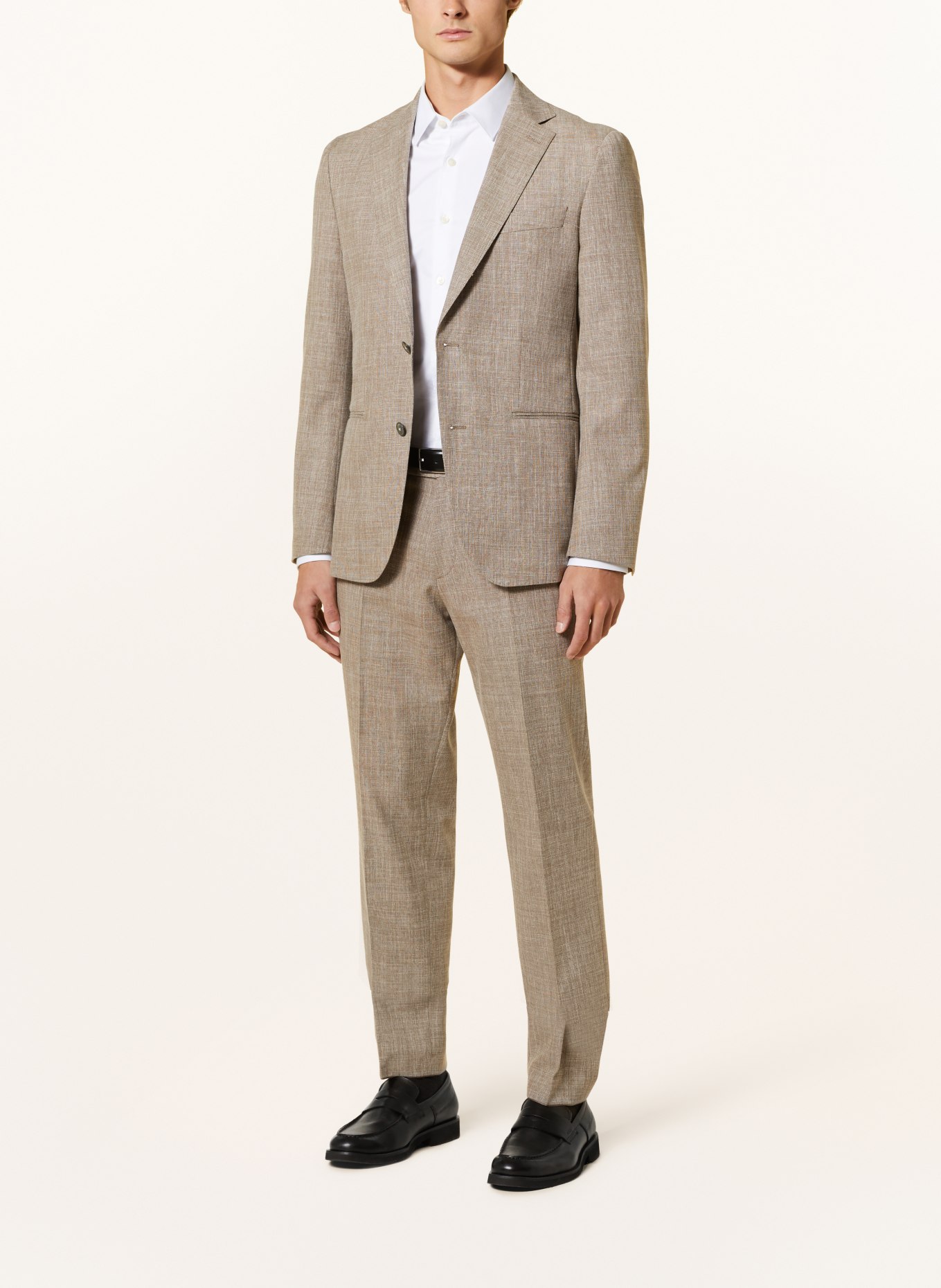 BOSS Anzug HUGE Slim Fit, Farbe: BEIGE (Bild 2)
