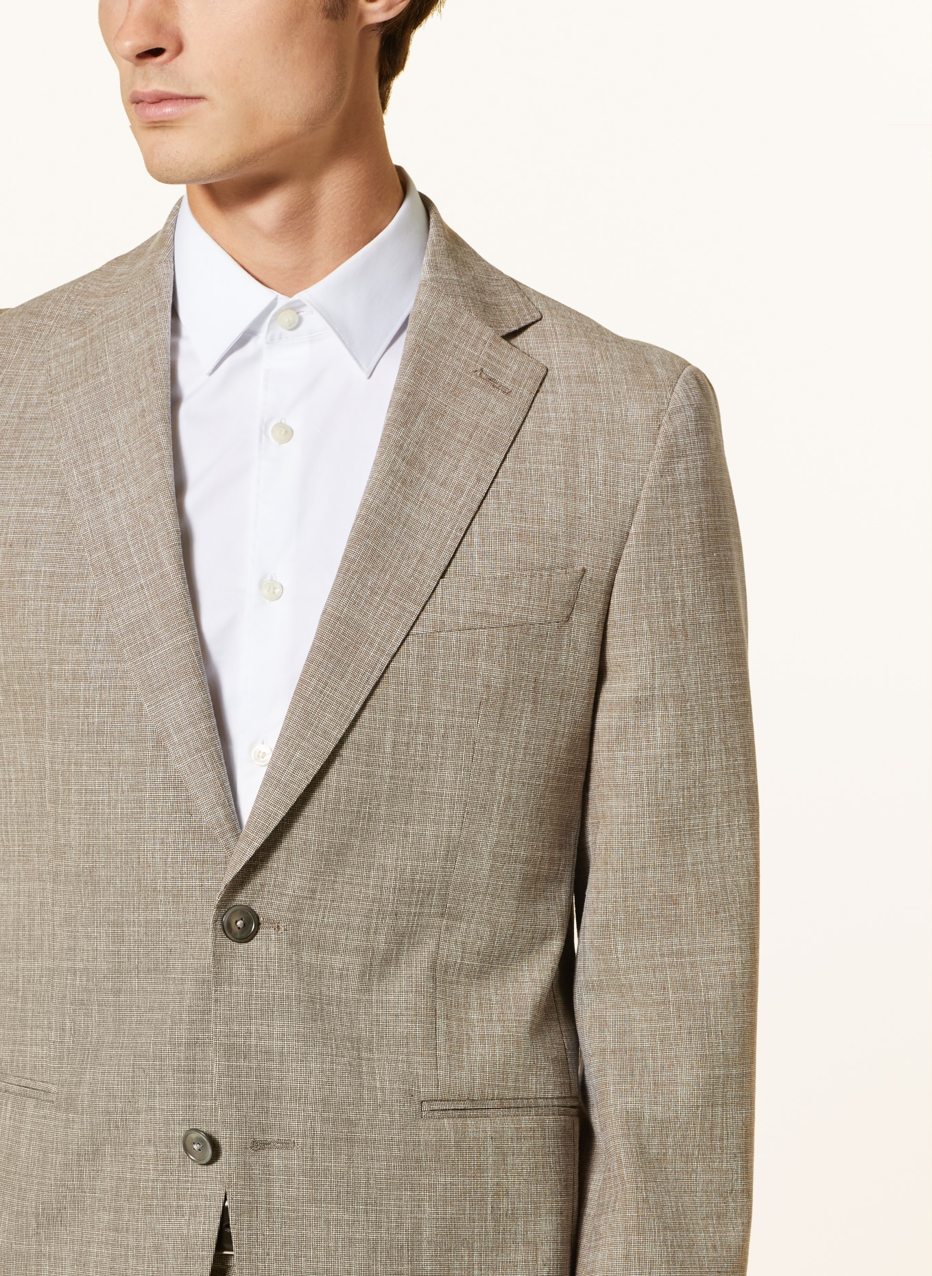 BOSS Anzug HUGE Slim Fit, Farbe: BEIGE (Bild 5)