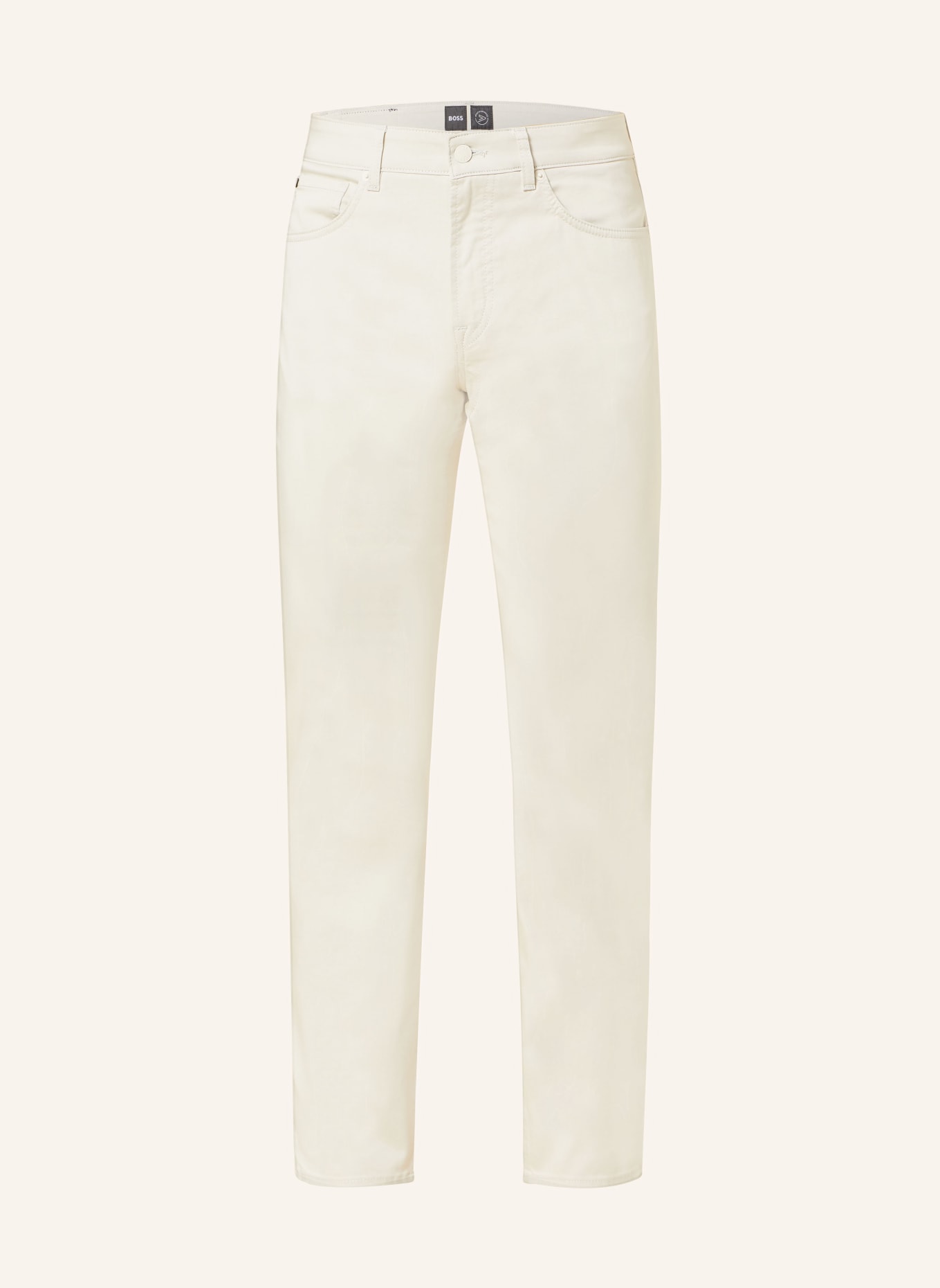 BOSS Trousers RE.MAINE regular fit, Color: CREAM (Image 1)