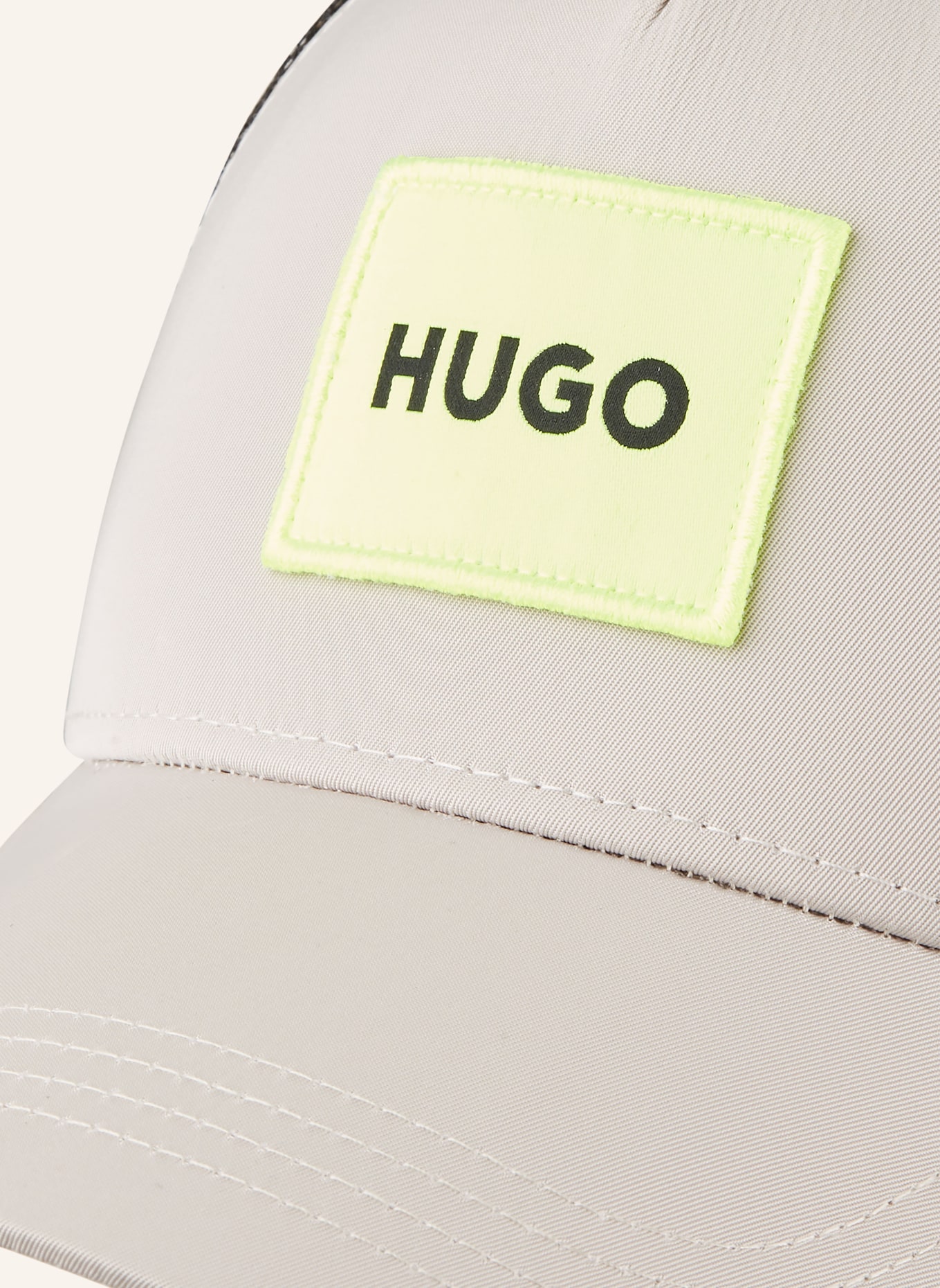 HUGO Cap, Farbe: HELLGRAU/ SCHWARZ (Bild 4)