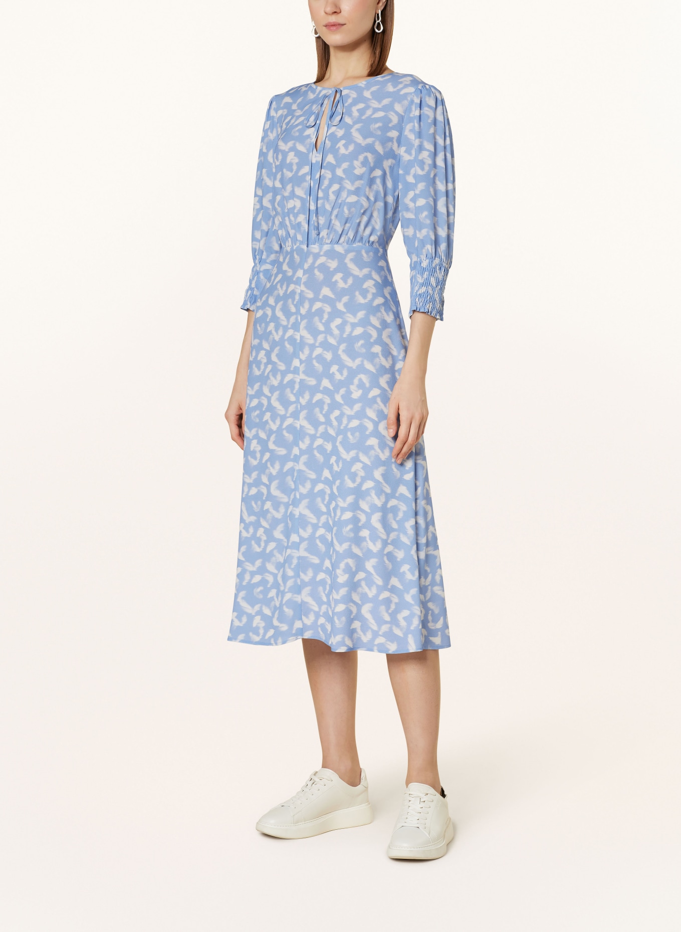 BOSS Dress DAFLORI, Color: LIGHT BLUE/ WHITE (Image 2)