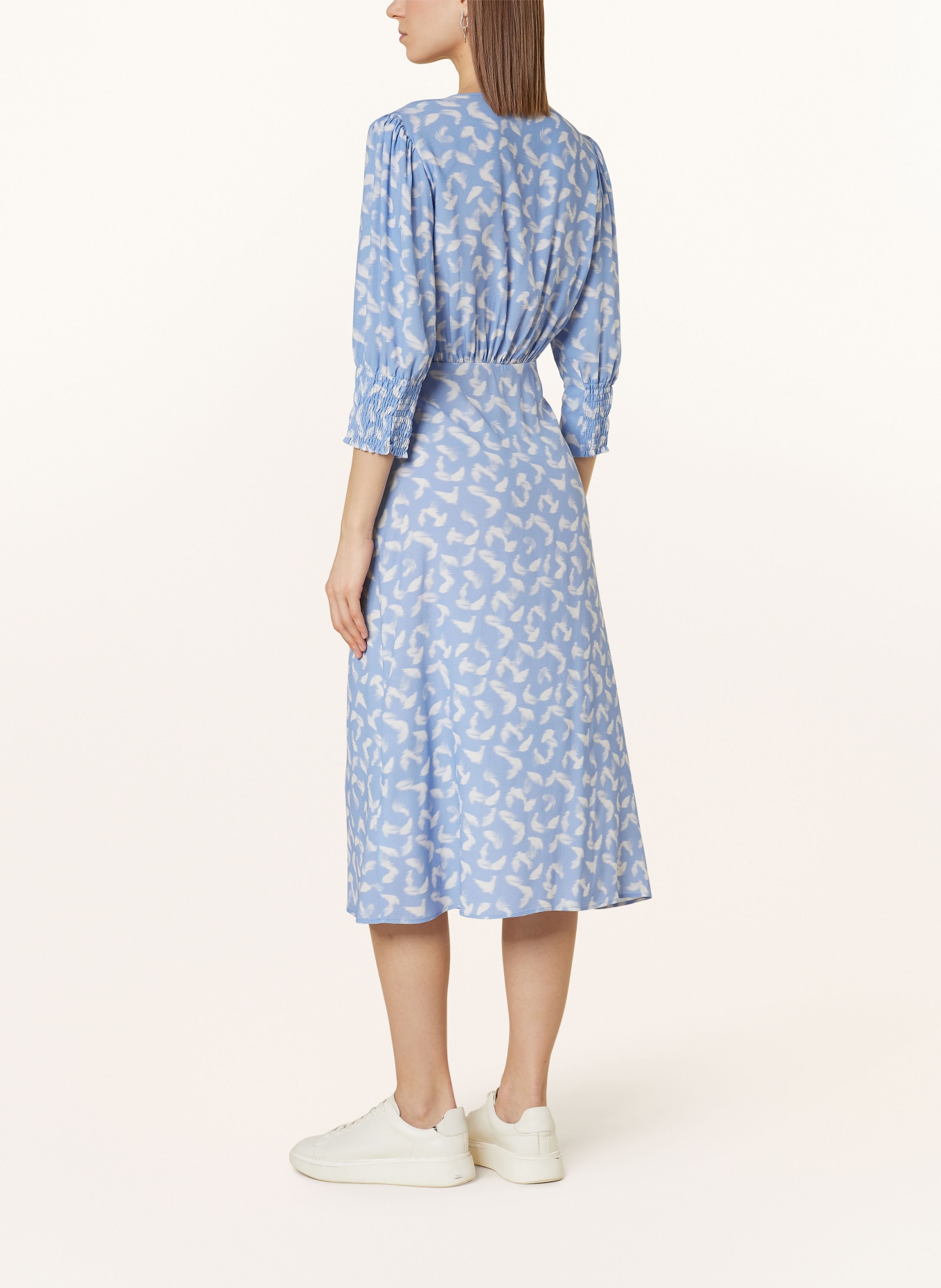 BOSS Dress DAFLORI, Color: LIGHT BLUE/ WHITE (Image 3)