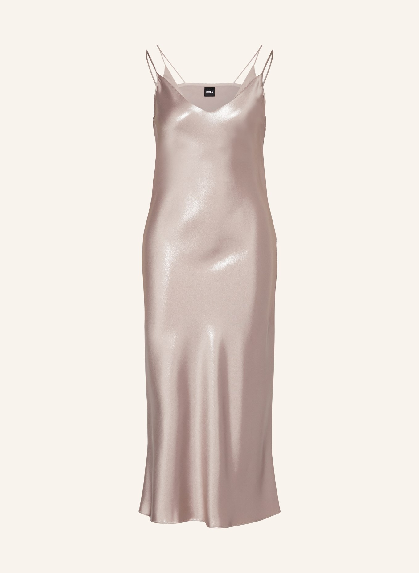 BOSS Dress DESATIE, Color: BEIGE (Image 1)