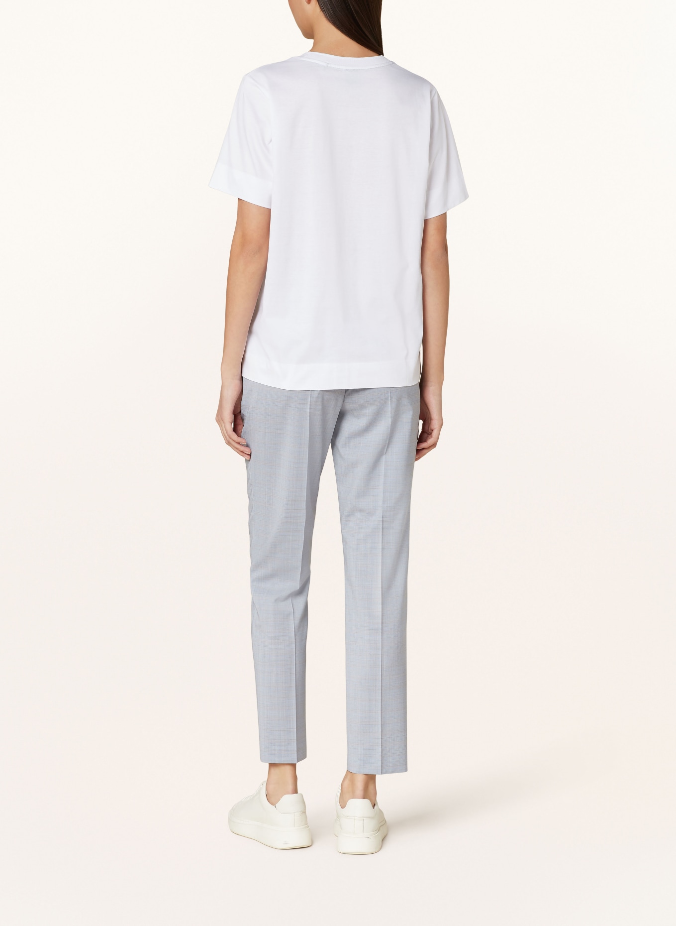 BOSS T-shirt ELPHI, Color: WHITE (Image 3)