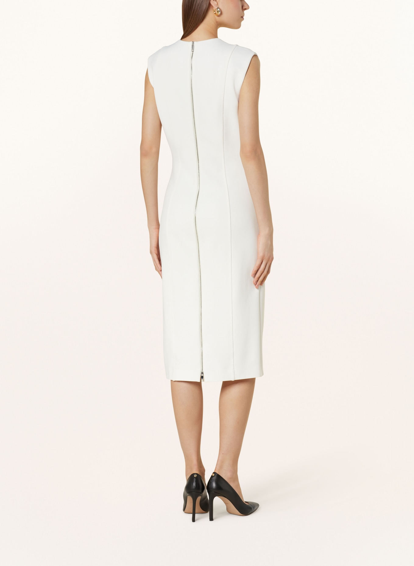 BOSS Dress DUKEVA1, Color: WHITE (Image 3)