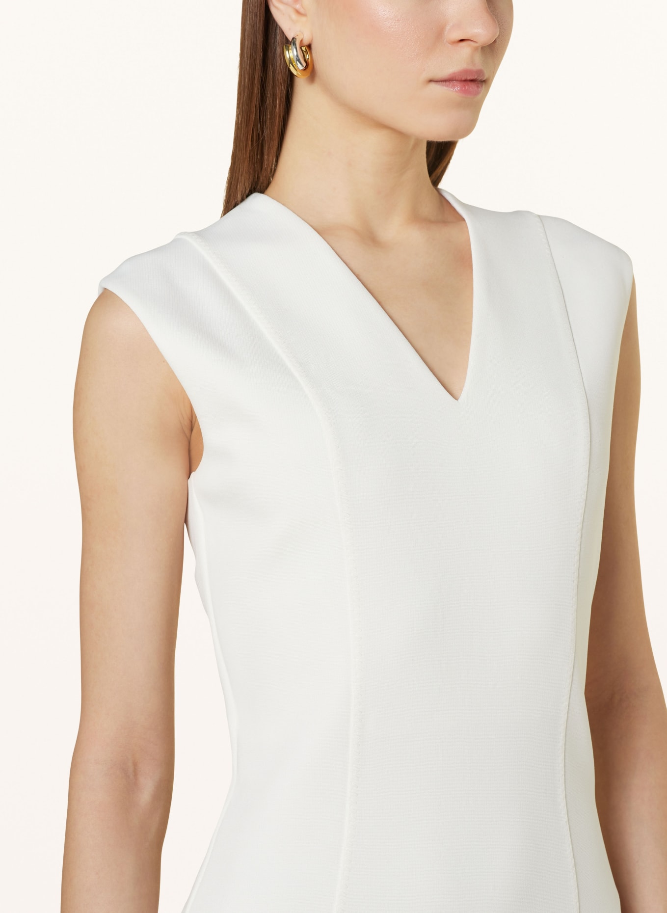 BOSS Dress DUKEVA1, Color: WHITE (Image 4)