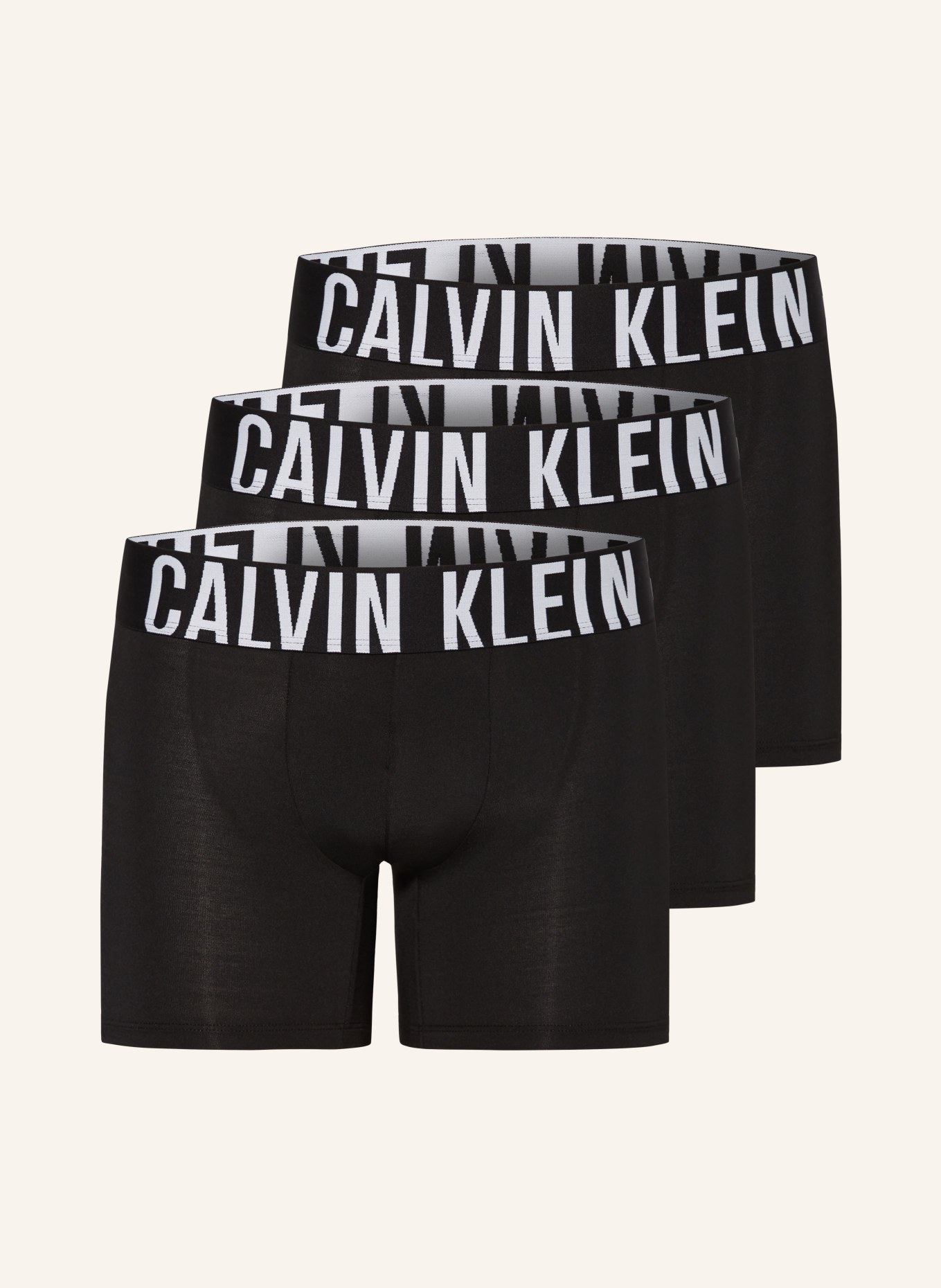 Calvin Klein 3er-Pack Boxershorts INTENSE POWER, Farbe: SCHWARZ (Bild 1)