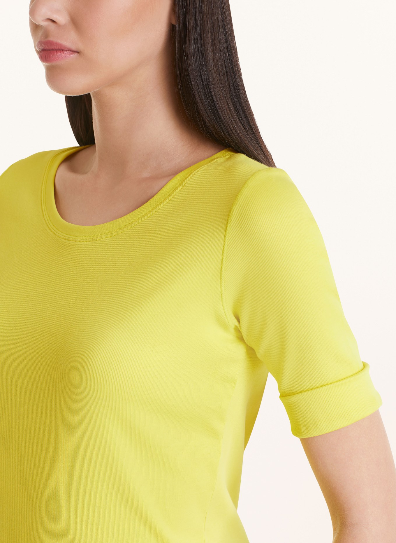 MARC CAIN T-shirt, Color: YELLOW (Image 4)