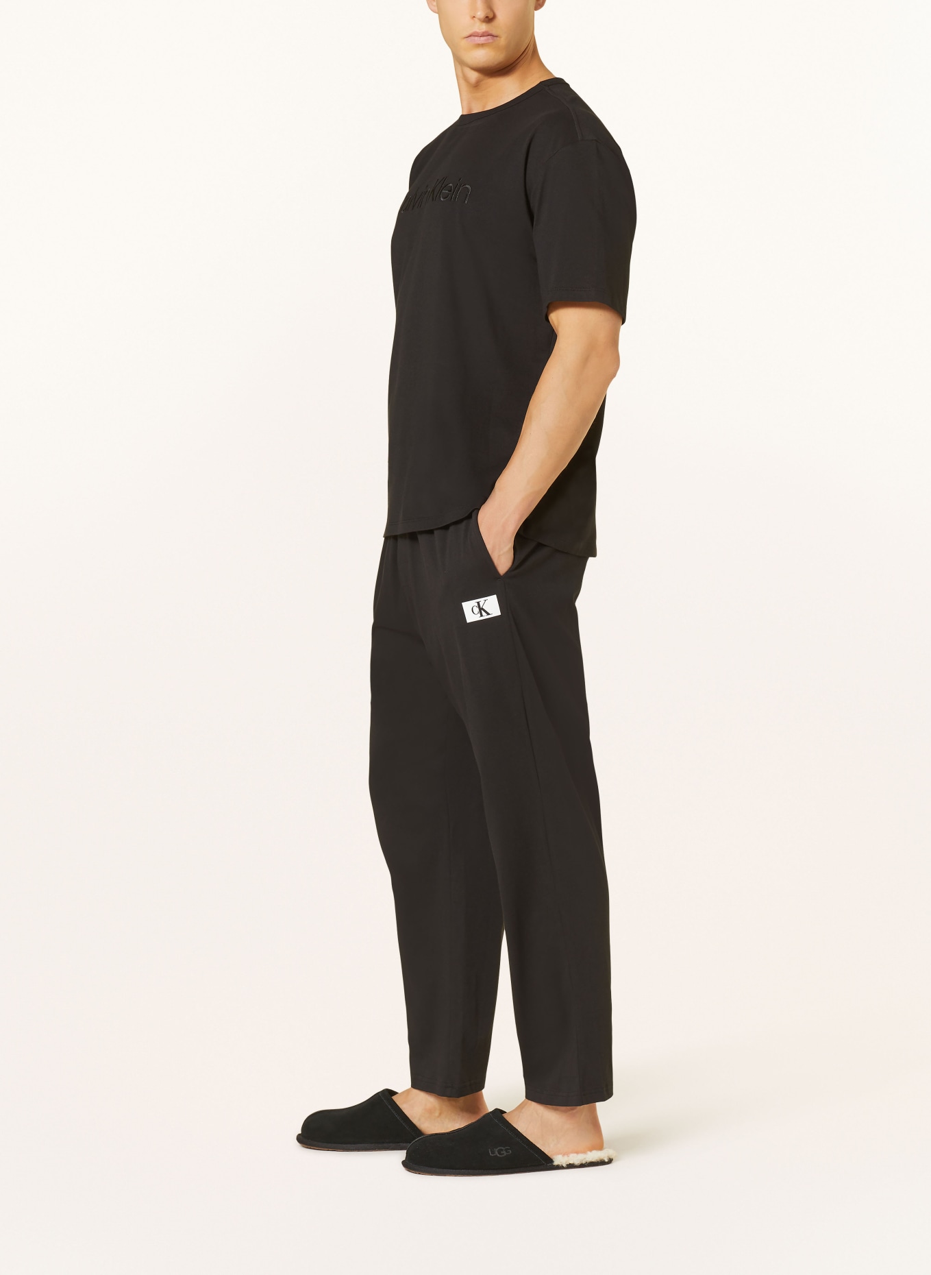 Calvin Klein Pajama pants CK96, Color: BLACK (Image 4)