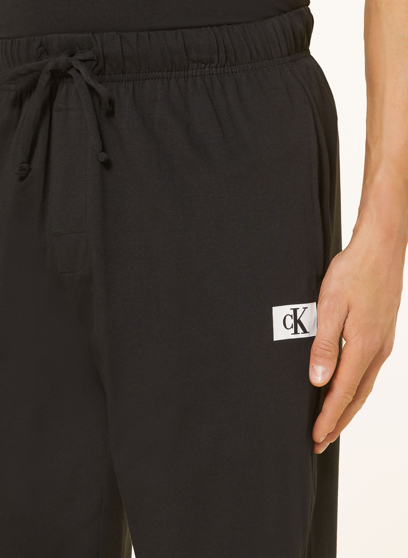 Calvin Klein Pyžamové kalhoty CK96, Barva: ČERNÁ (Obrázek 5)