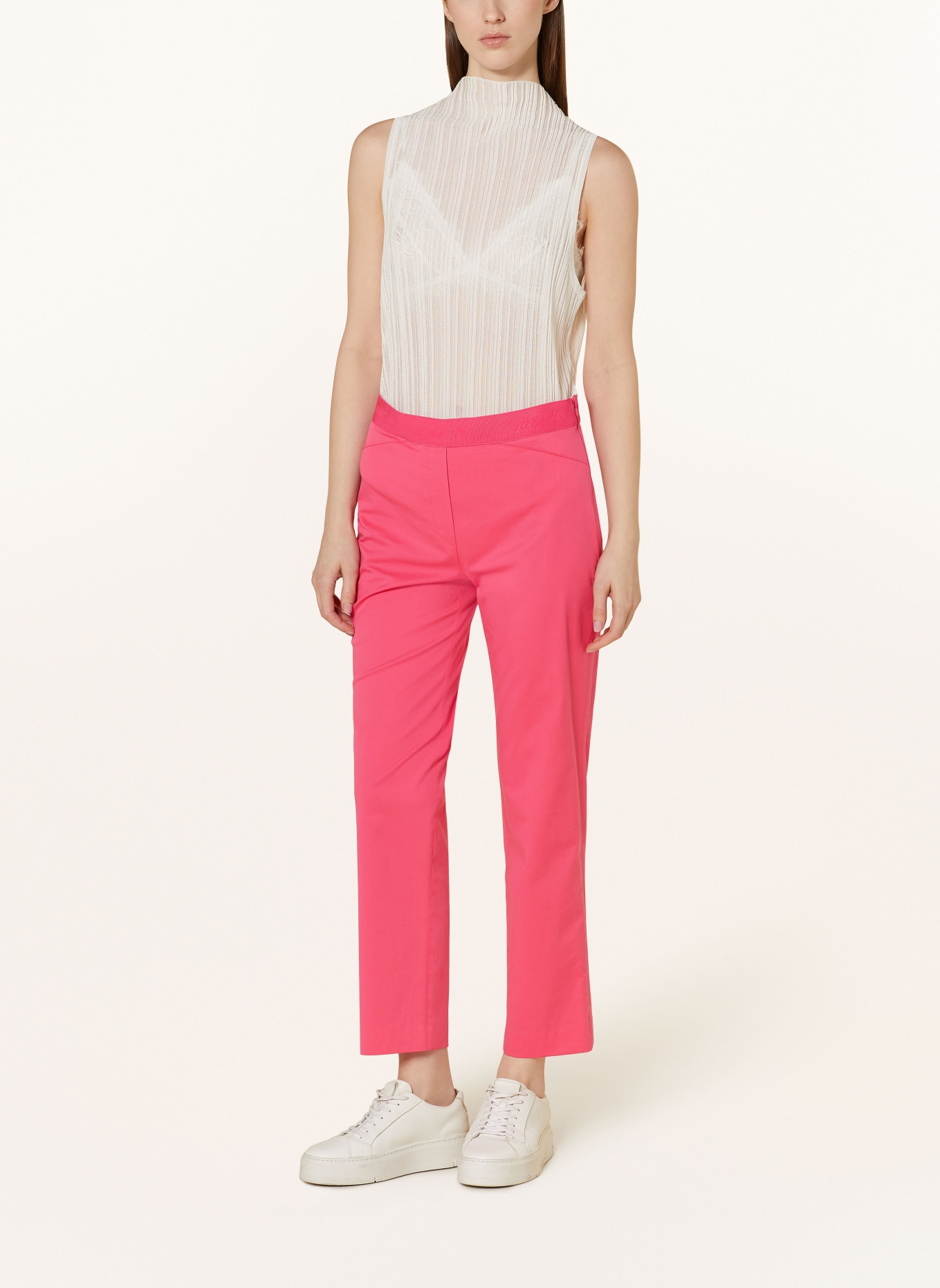 MARC CAIN 7/8 trousers FREDERICA, Color: PINK (Image 2)