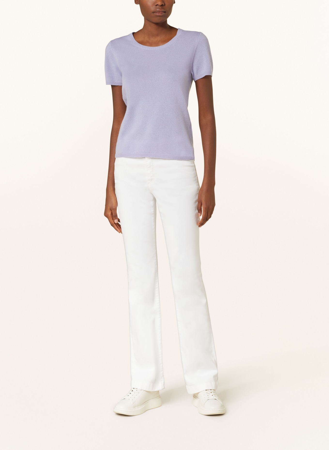MARC CAIN Flared jeans FARO, Color: 100 WHITE (Image 2)