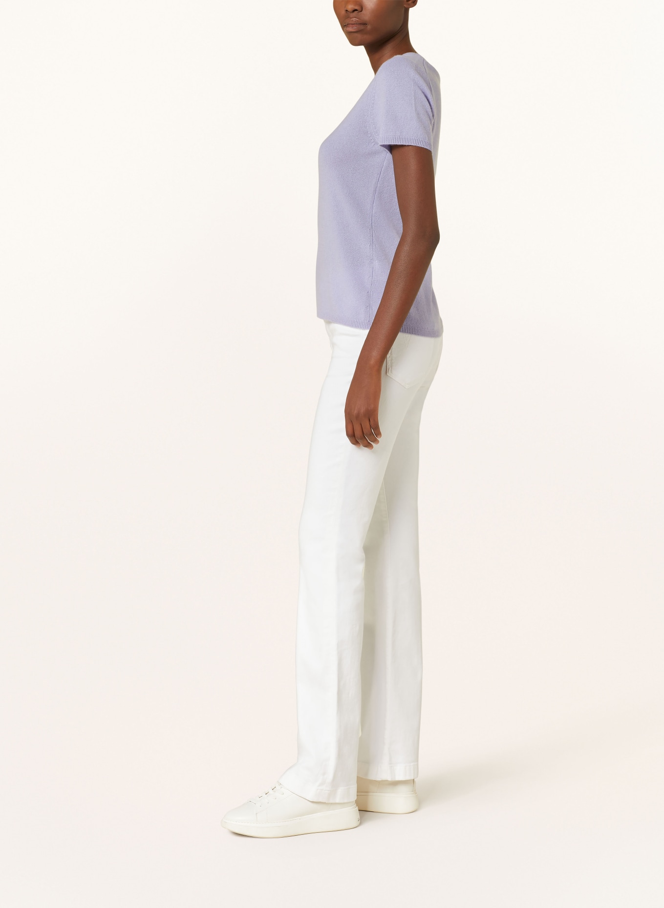 MARC CAIN Flared jeans FARO, Color: 100 WHITE (Image 4)