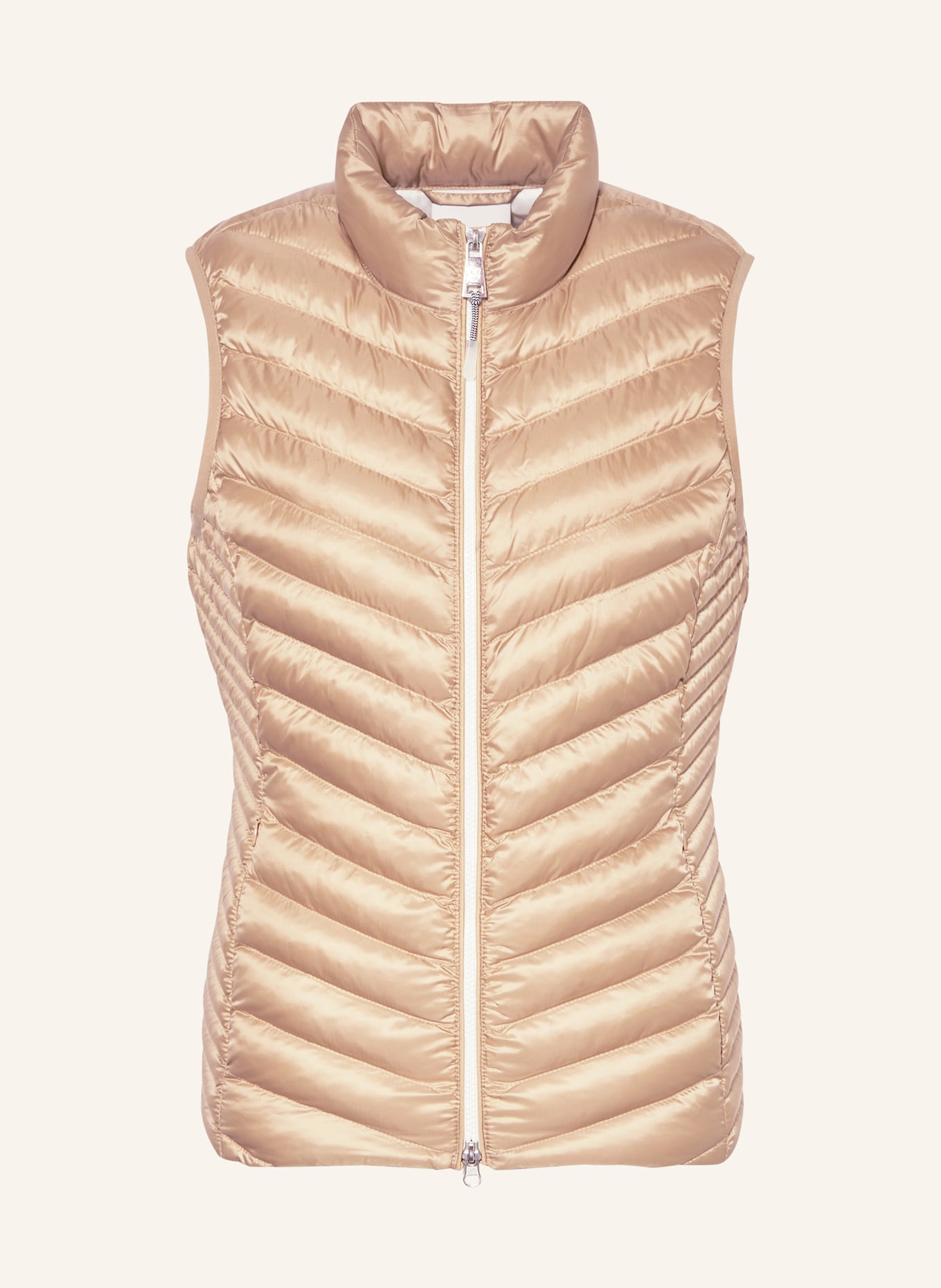 FUCHS SCHMITT Quilted vest, Color: CAMEL (Image 1)