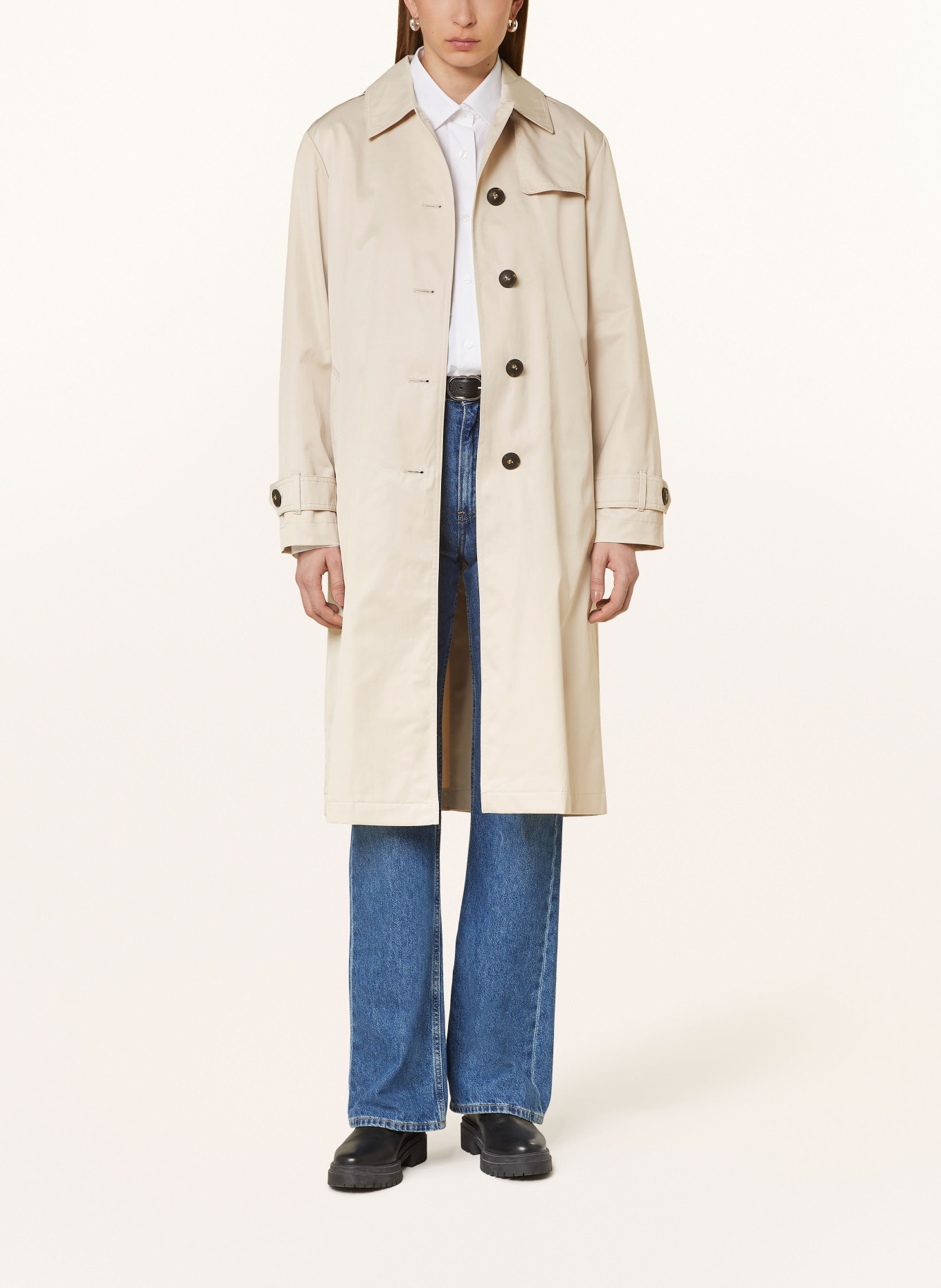 FUCHS SCHMITT Trench coat, Color: BEIGE (Image 2)