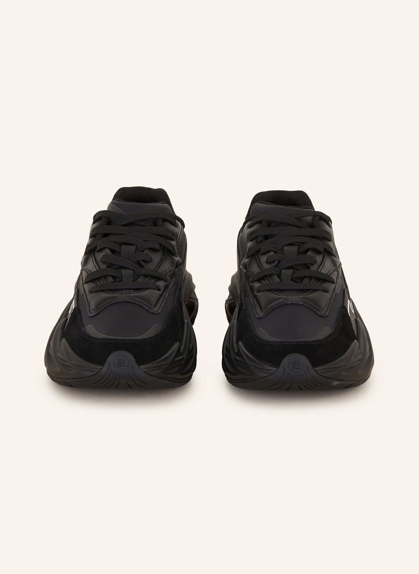 BALMAIN Sneakers RUN-ROW, Color: BLACK (Image 3)