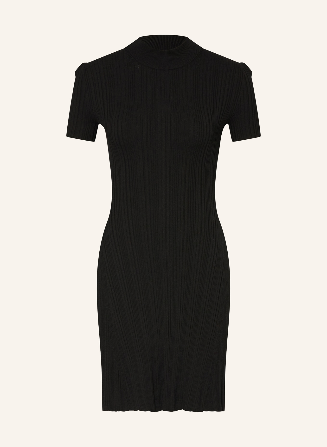 HUGO Knit dress SAREPLY, Color: BLACK (Image 1)