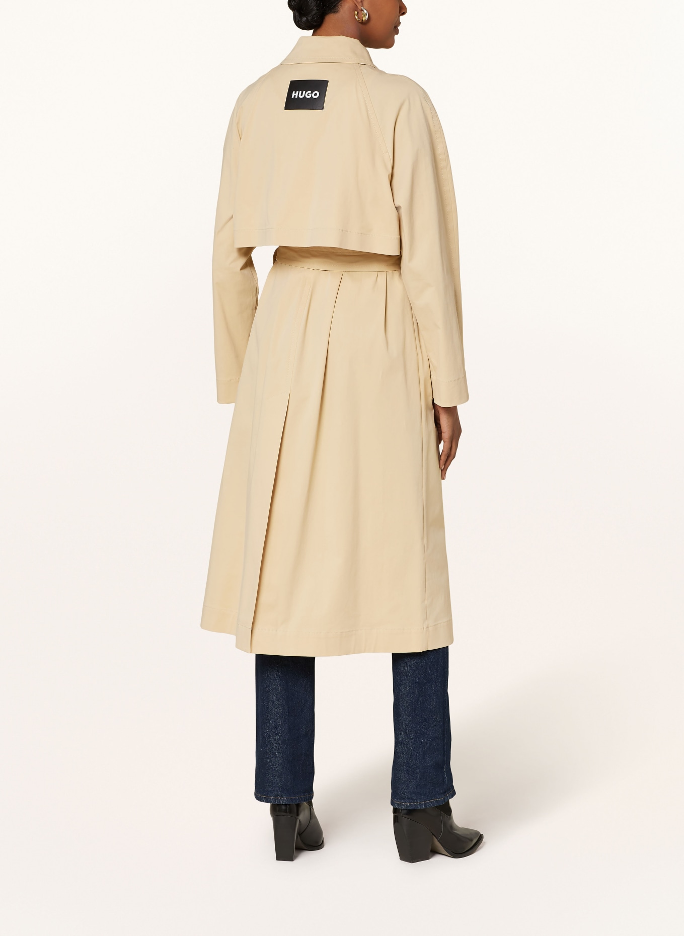 HUGO Trench coat MOLERI 1, Color: BEIGE (Image 3)