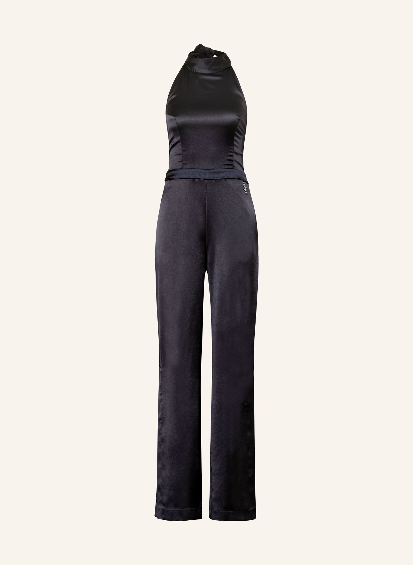 HUGO Satin jumpsuit KETANIA: DARK BLUE