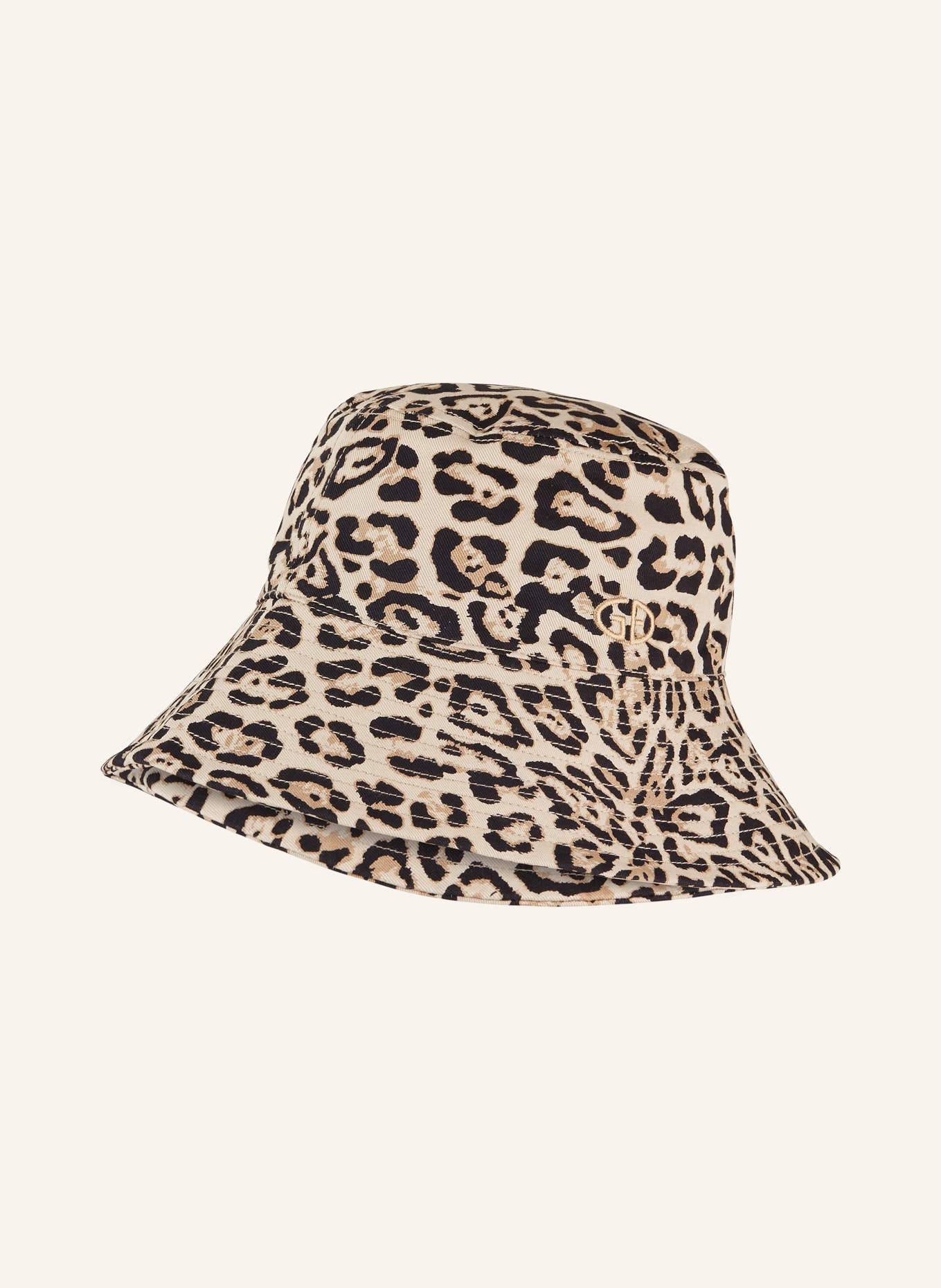 GOLDBERGH Bucket hat BEACH, Color: LIGHT BROWN/ BLACK (Image 1)