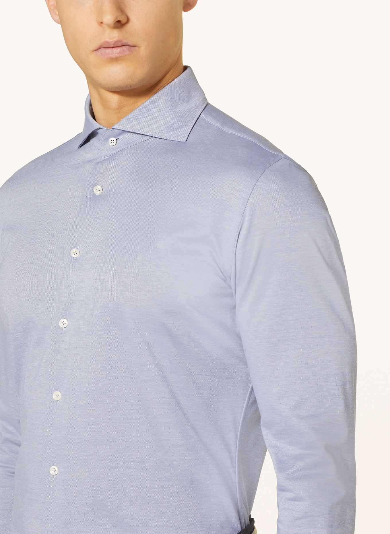 PROFUOMO Shirt slim fit, Color: BLUE (Image 4)