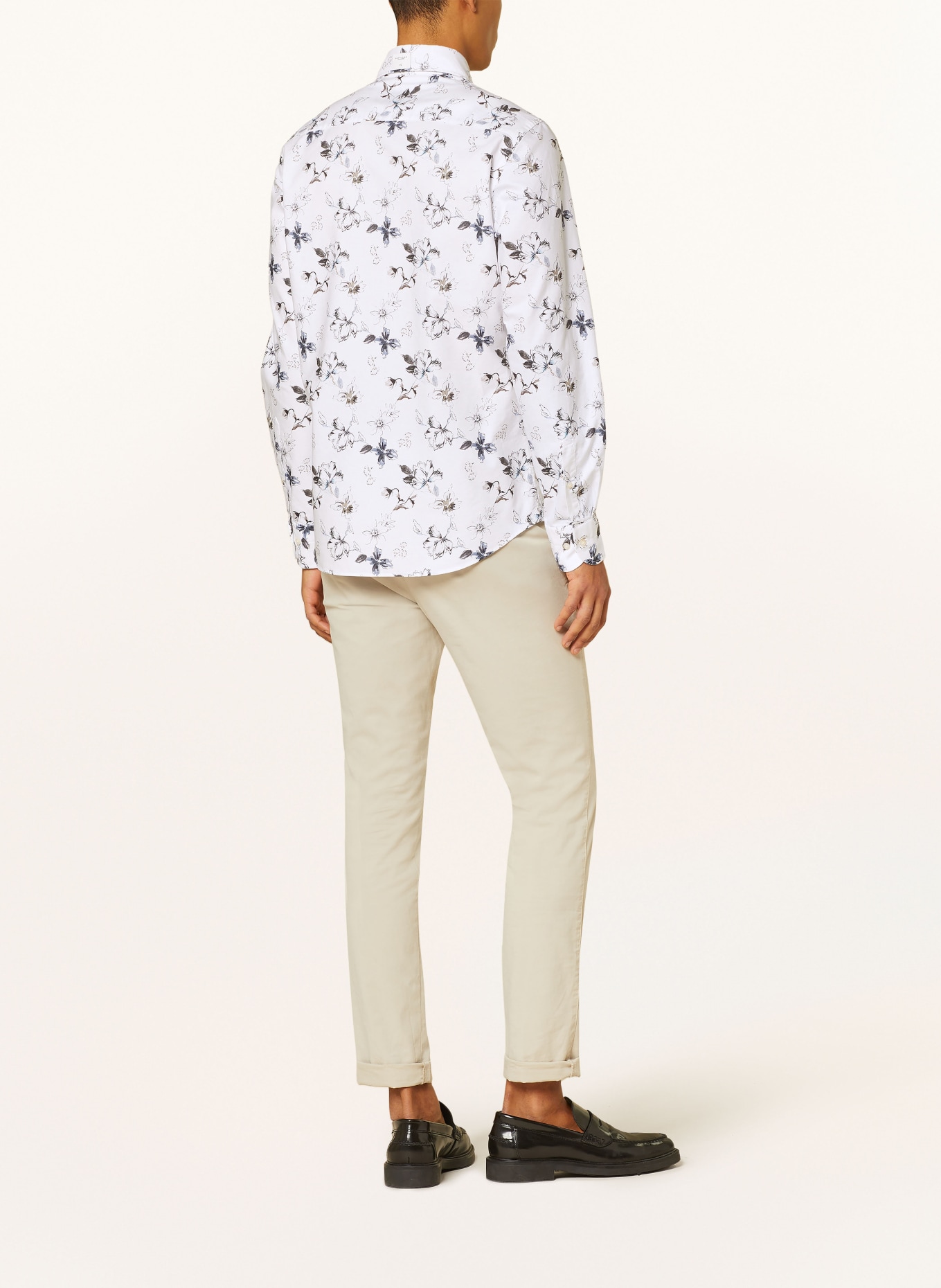 PROFUOMO Shirt slim fit, Color: WHITE (Image 3)