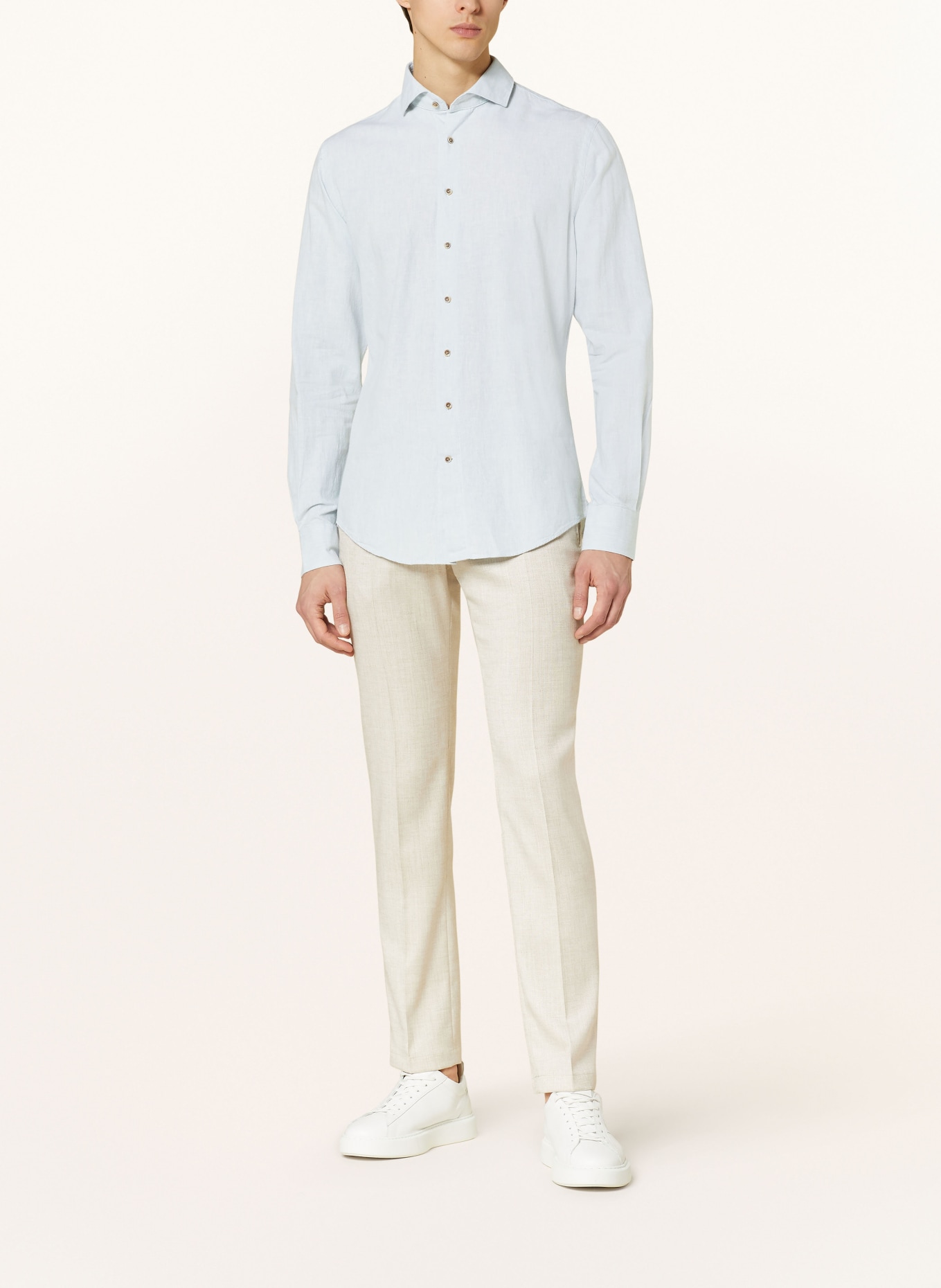 PROFUOMO Shirt slim fit, Color: MINT (Image 2)