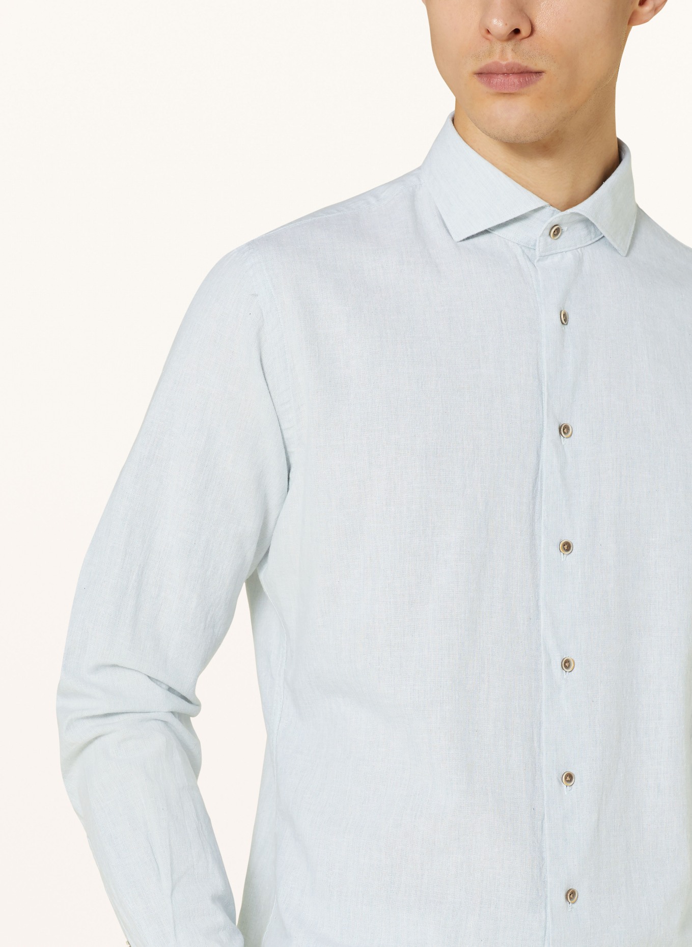 PROFUOMO Shirt slim fit, Color: MINT (Image 4)