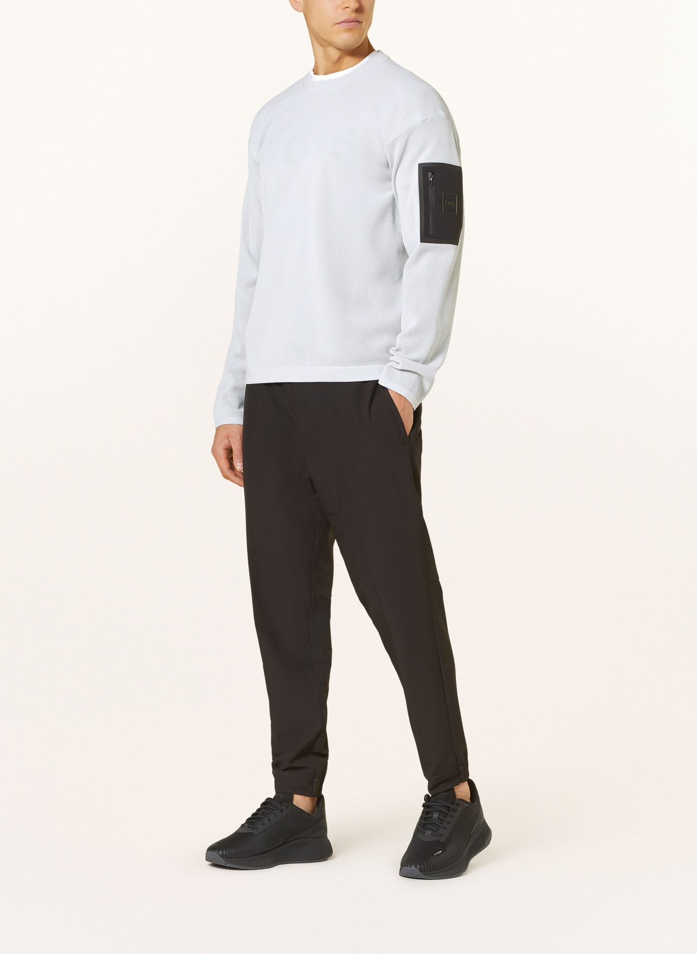 BOSS Sweatshirt RAYNER, Farbe: BLAUGRAU (Bild 2)