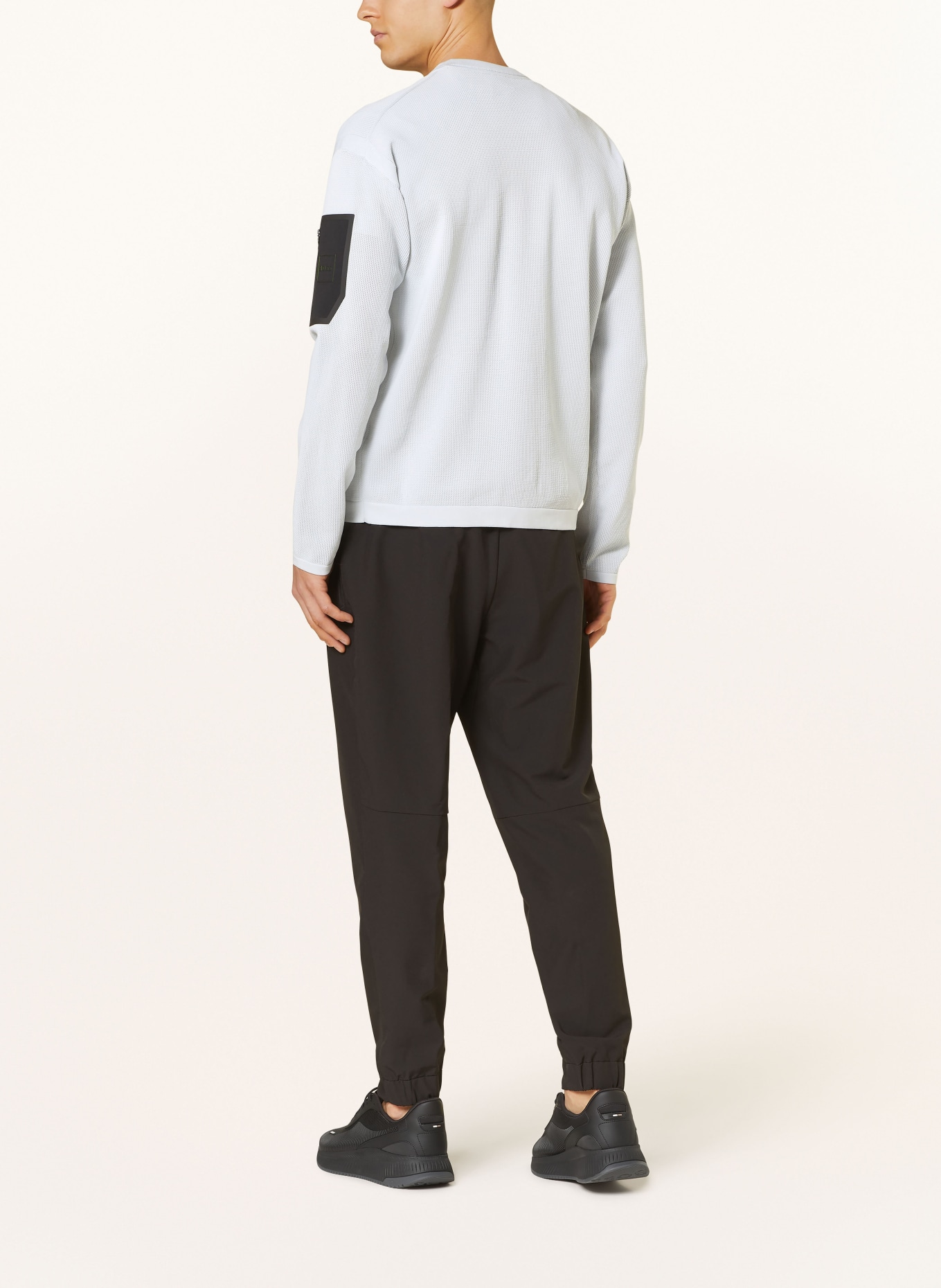 BOSS Sweatshirt RAYNER, Farbe: BLAUGRAU (Bild 3)