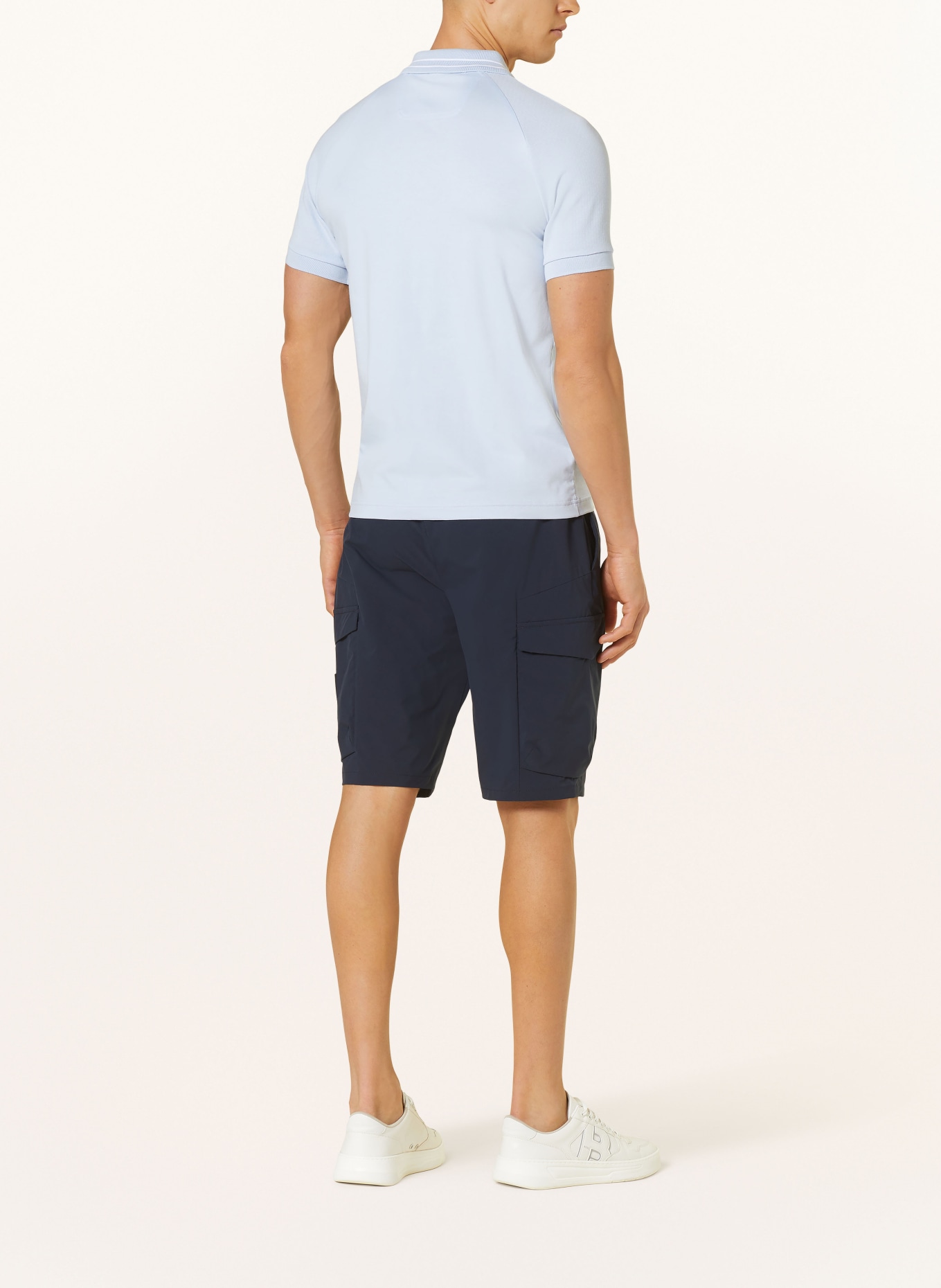 BOSS Jersey-Poloshirt PAULE Slim Fit, Farbe: HELLBLAU (Bild 3)