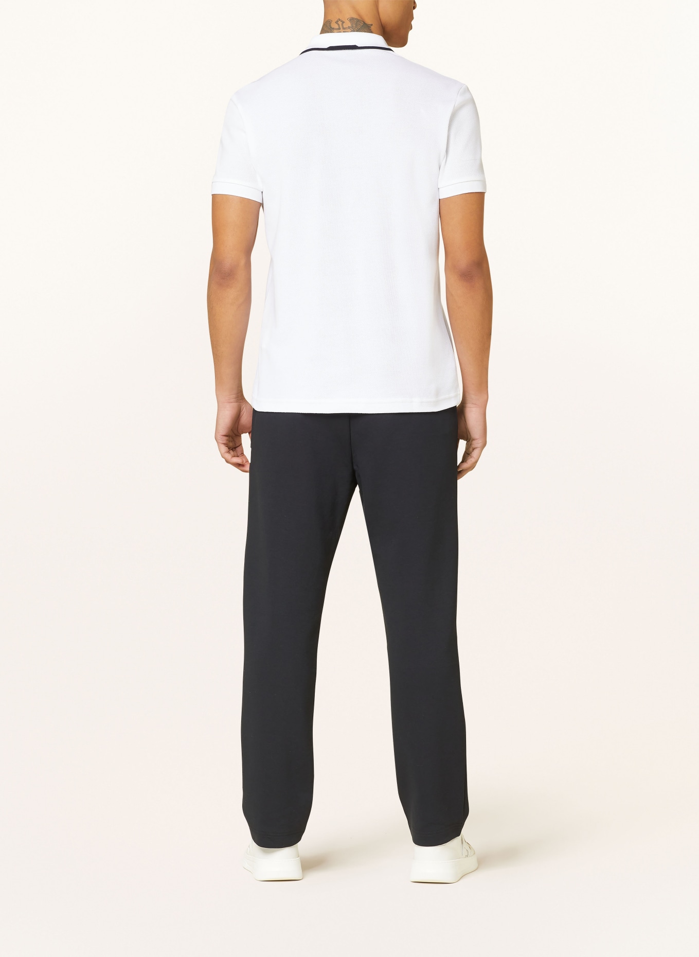 BOSS Piqué-Poloshirt PADDY Regular Fit, Farbe: WEISS (Bild 3)